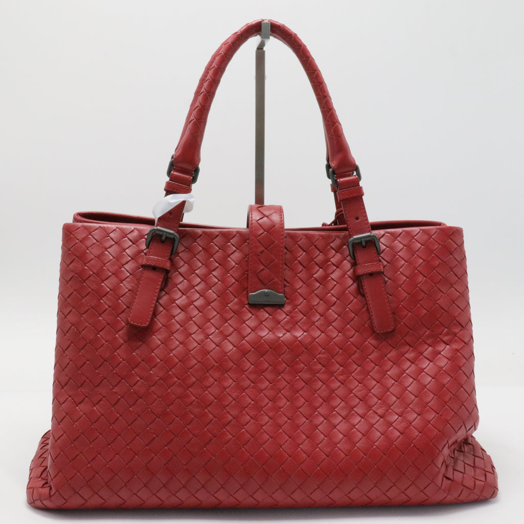 Roma Bag Intrecciato Nappa Medium