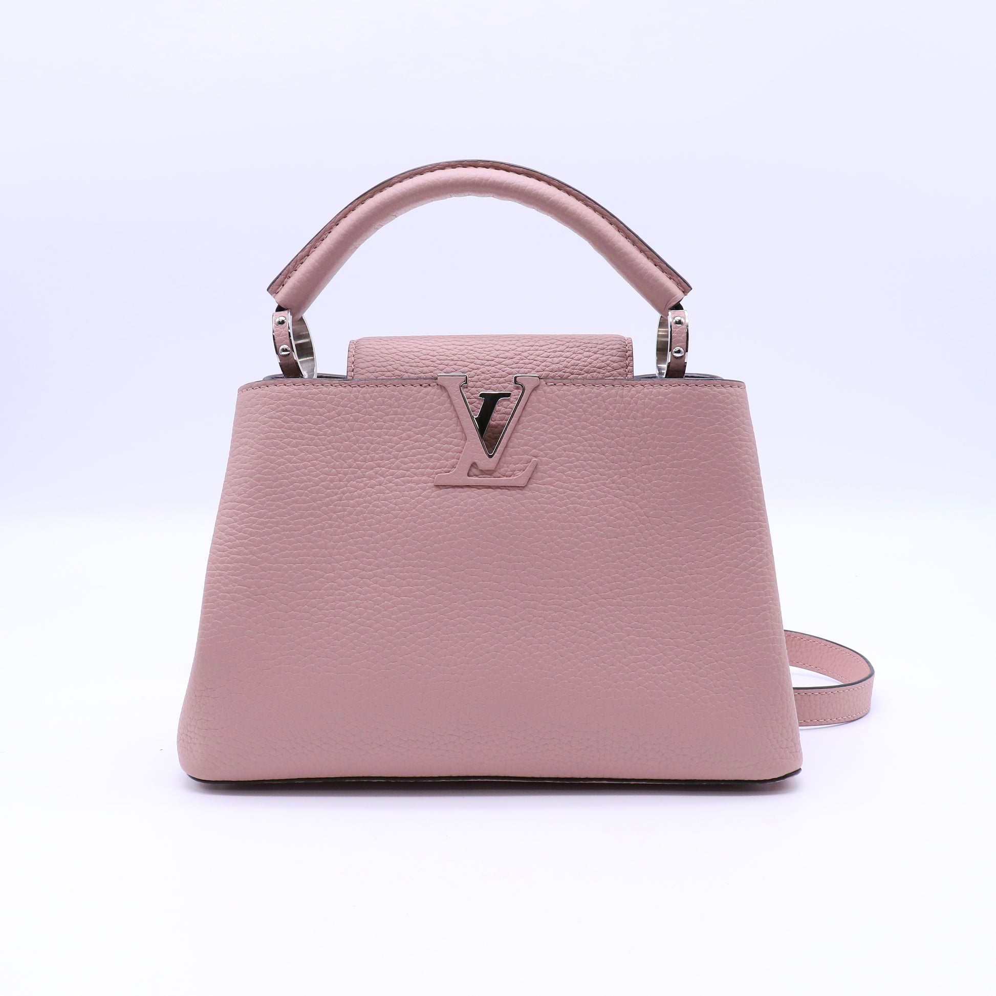 Louis Vuitton Petale Taurillon Leather Capucines BB Bag twins LDJ4074
