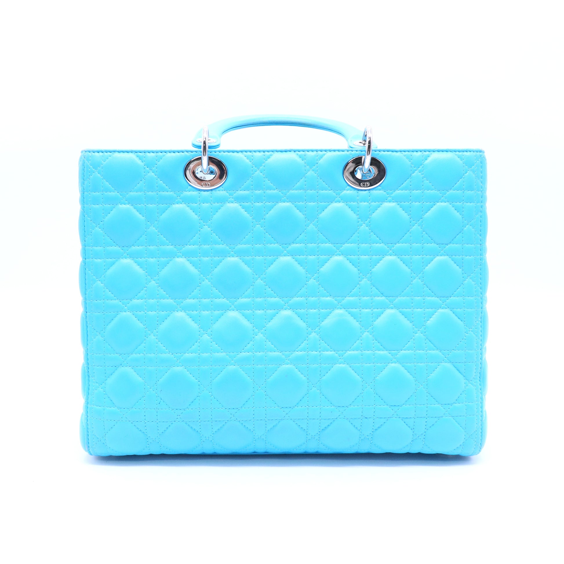 Lady Dior Bag Cannage Quilt Lambskin Large twins