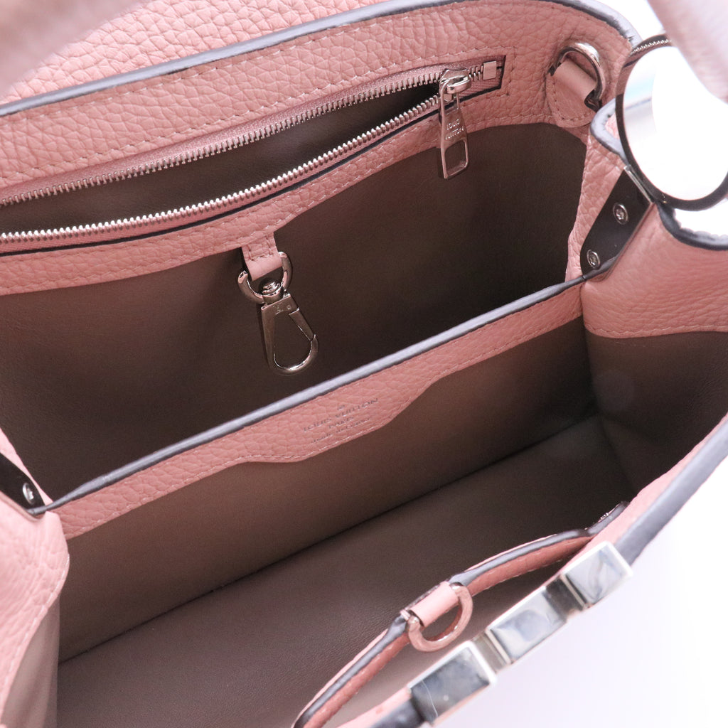 Louis Vuitton Petale Taurillon Leather Capucines BB Bag twins LDJ4074