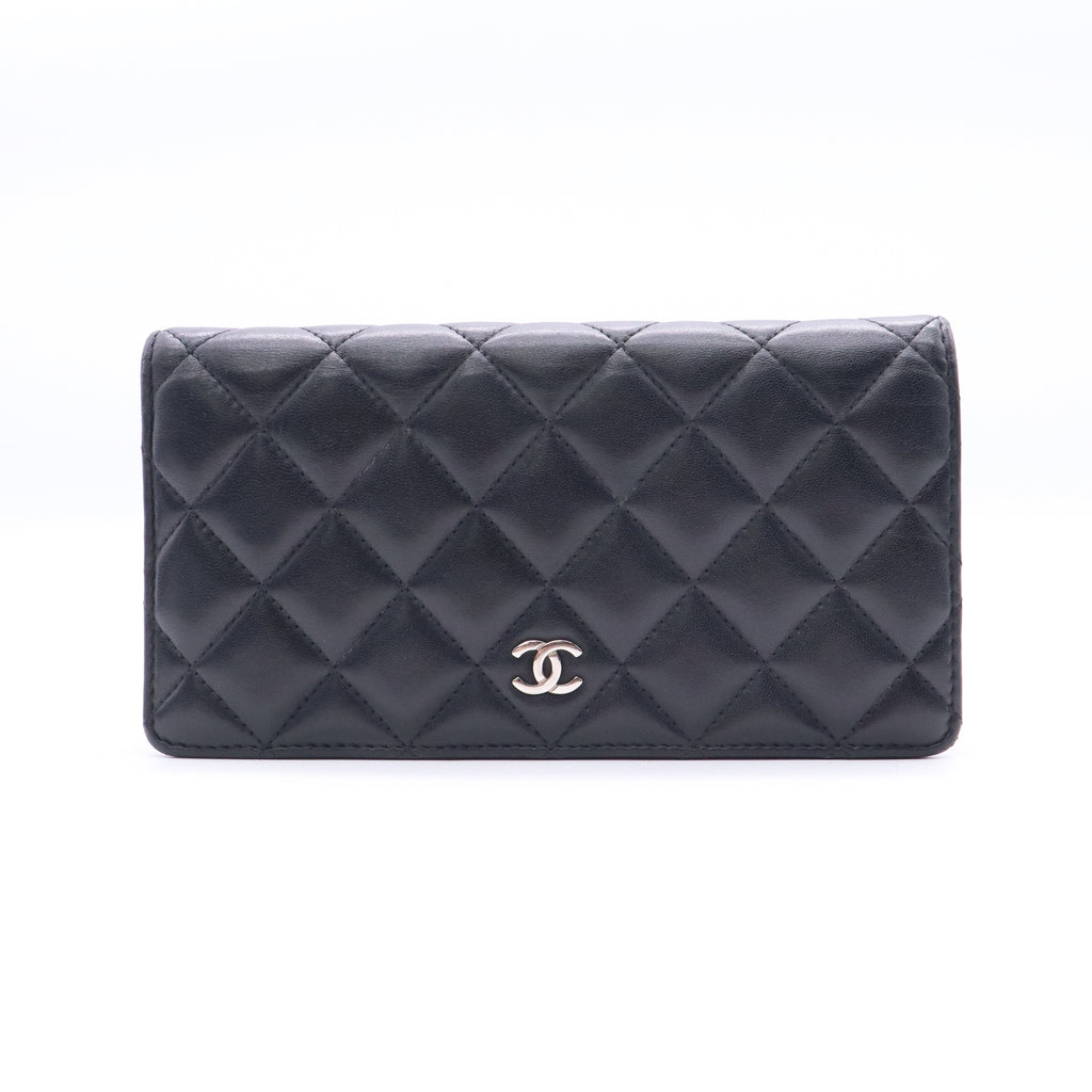 L-Yen Wallet Quilted Lambskin Long Twins LDJ3531