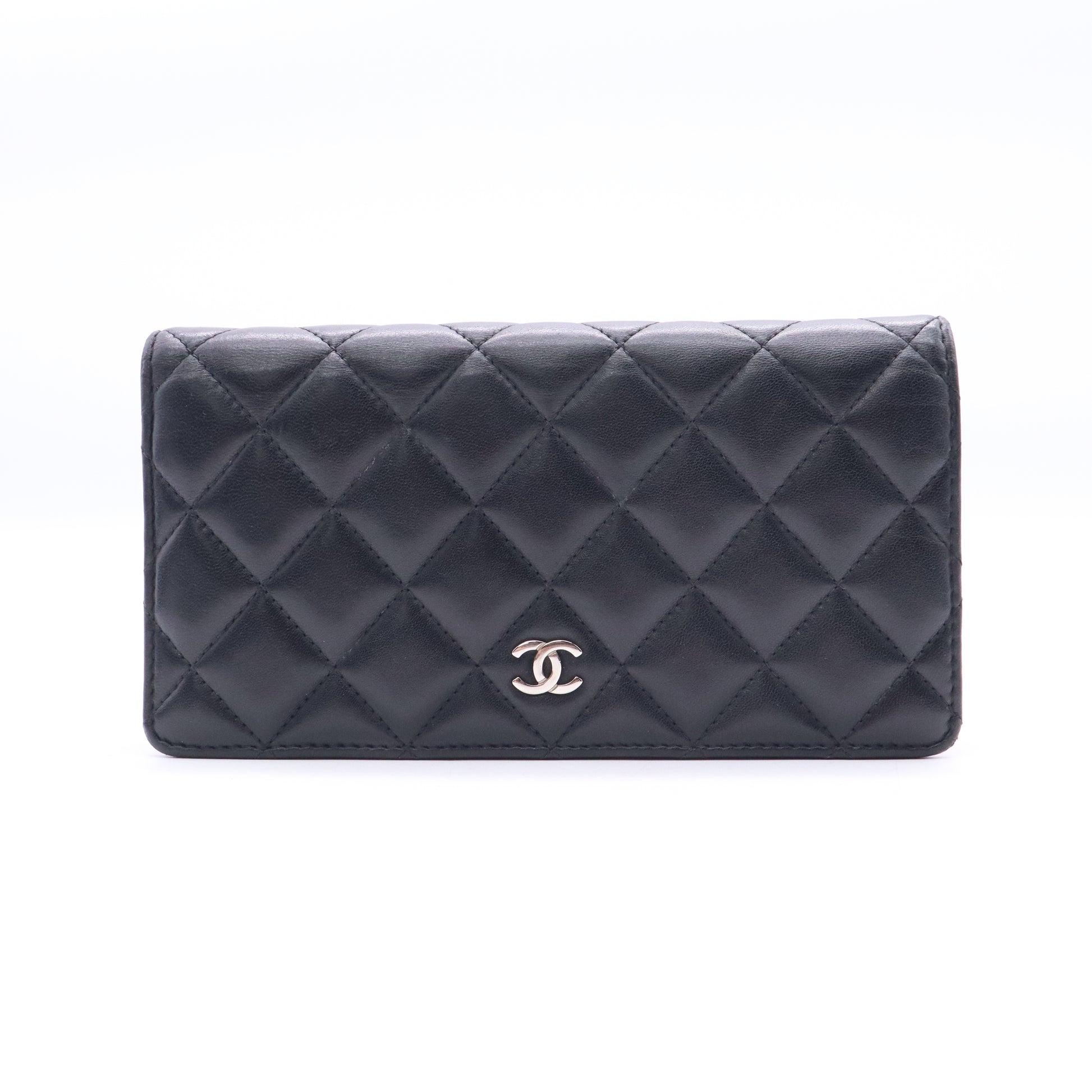 L-Yen Wallet Quilted Lambskin Long Twins LDJ3531