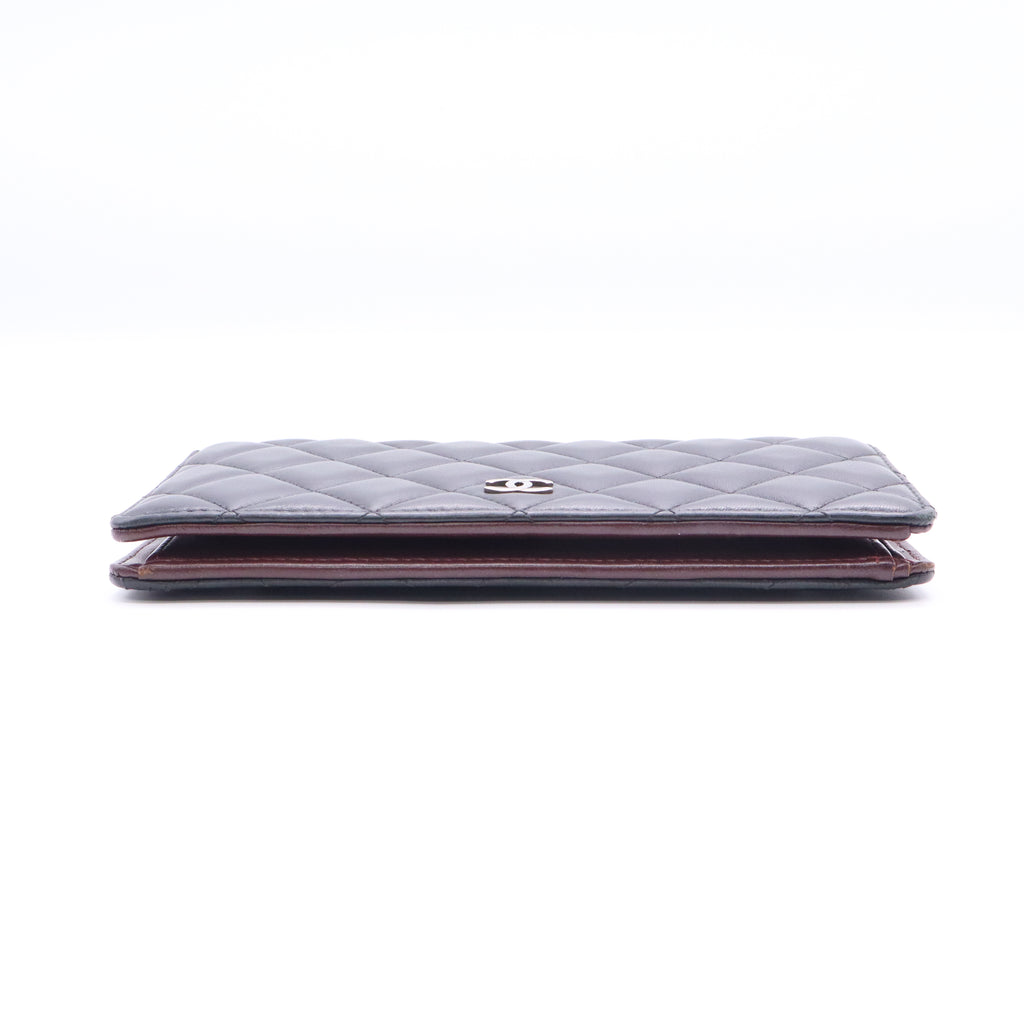 L-Yen Wallet Quilted Lambskin Long Twins LDJ3531