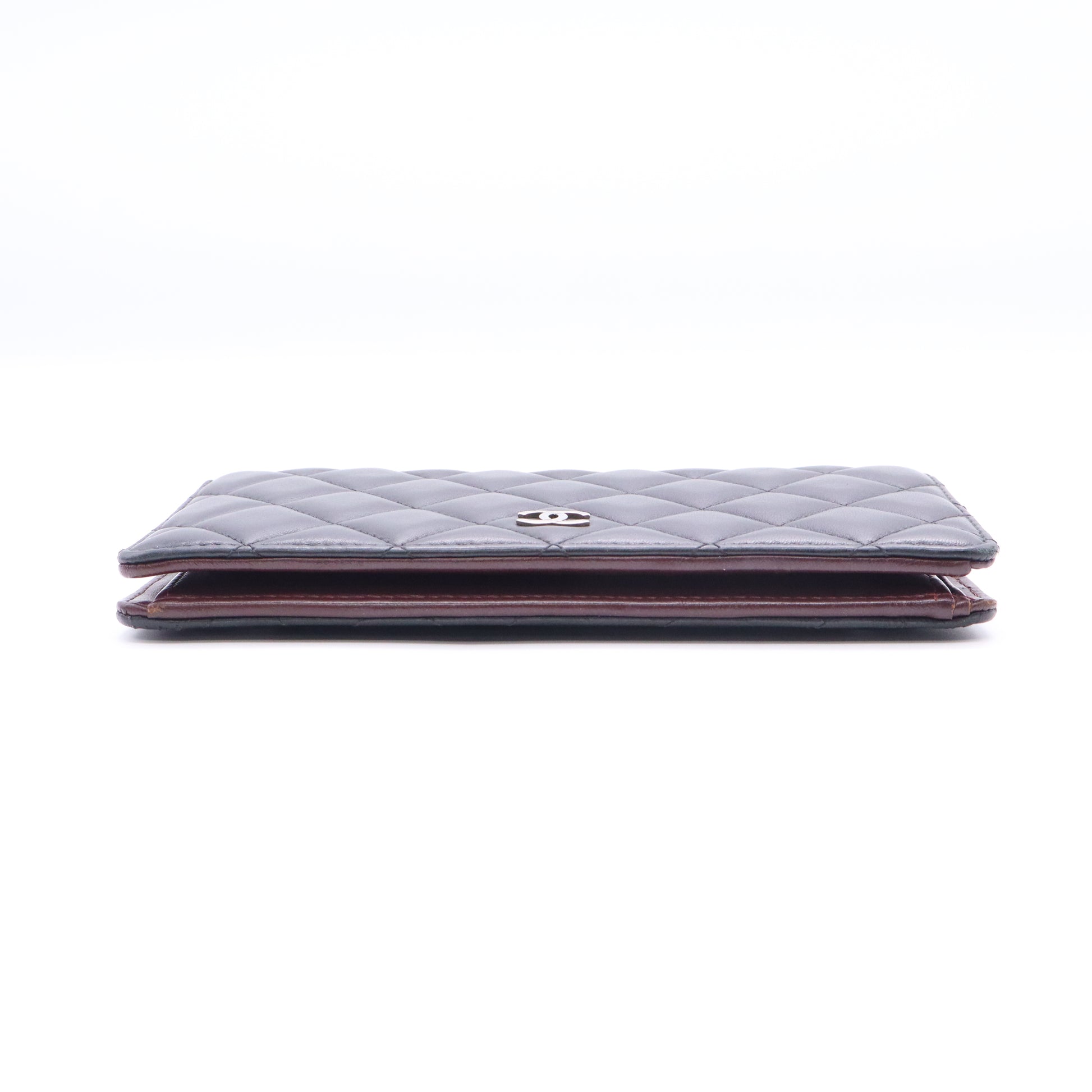 L-Yen Wallet Quilted Lambskin Long Twins LDJ3531
