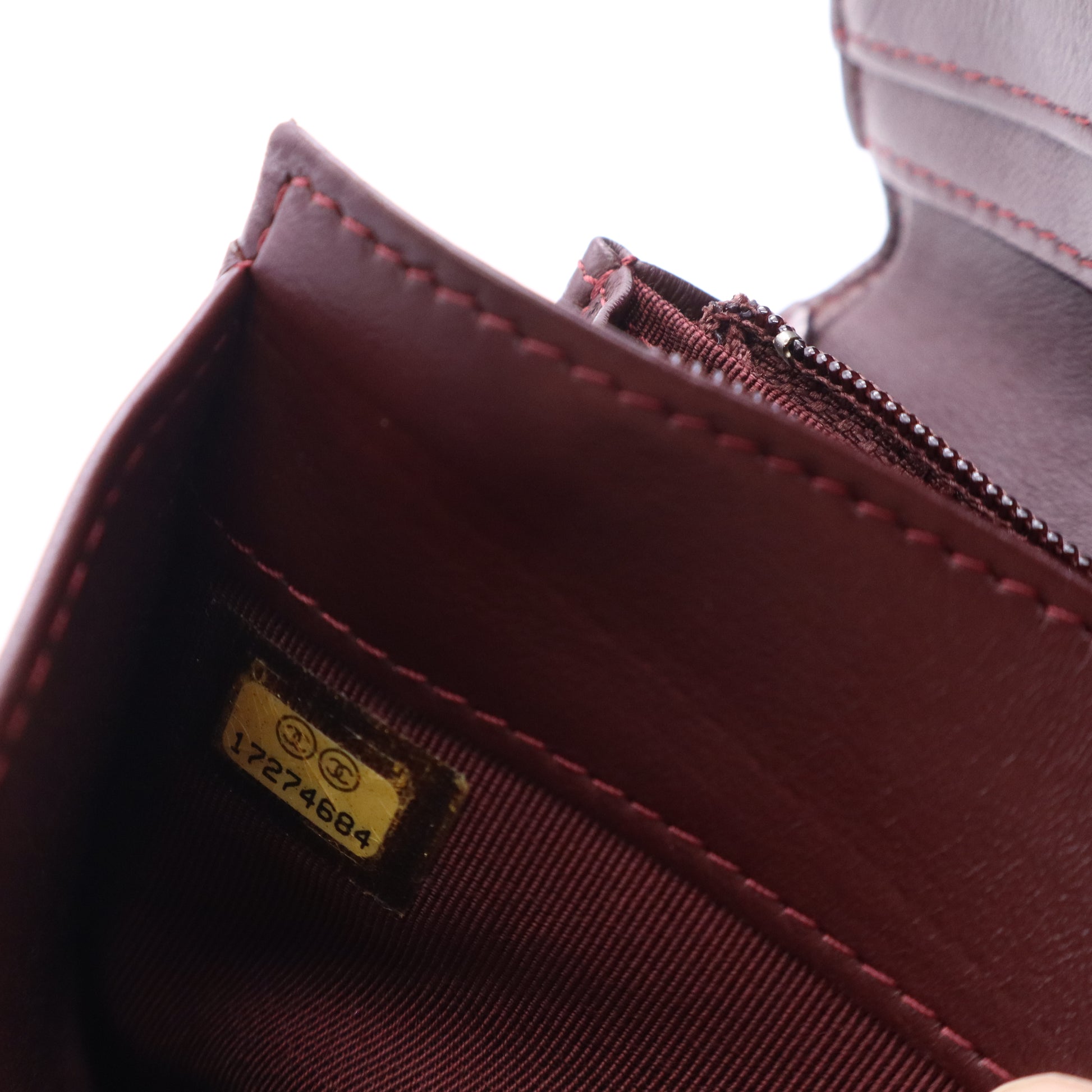 L-Yen Wallet Quilted Lambskin Long Twins LDJ3531