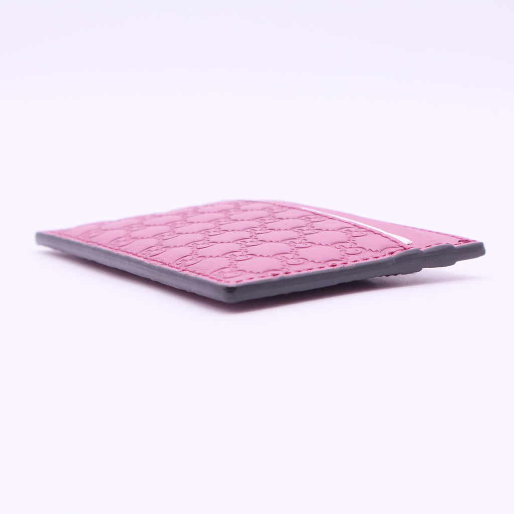 Card Holder Microguccissima Leather