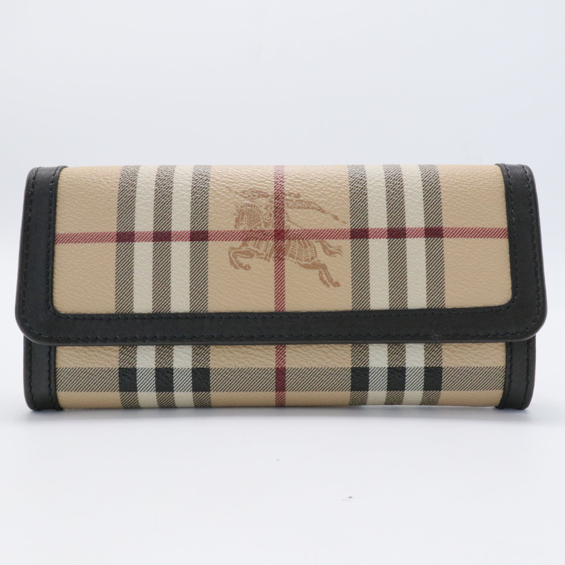 Haymarket Check Molly Continental Wallet Chocolate
