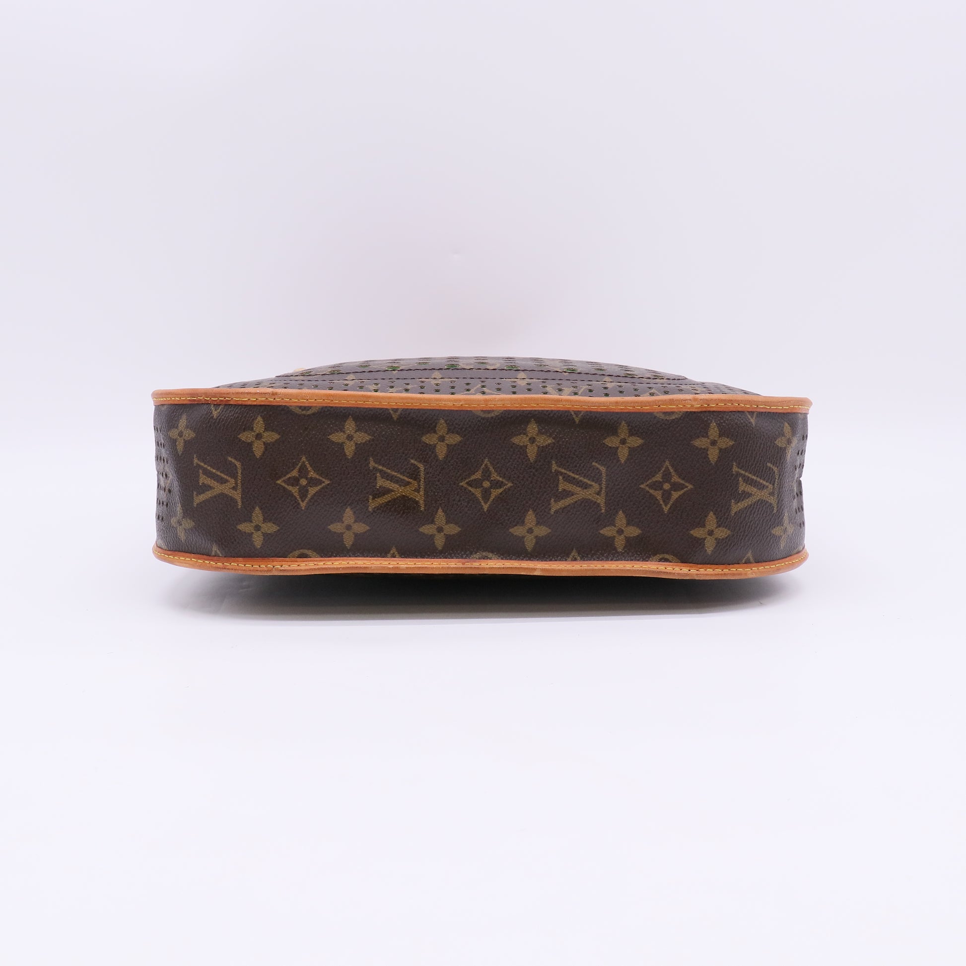 Louis Vuitton Limited Musette Handbag Perforated Monogram Canvas Twins B23852