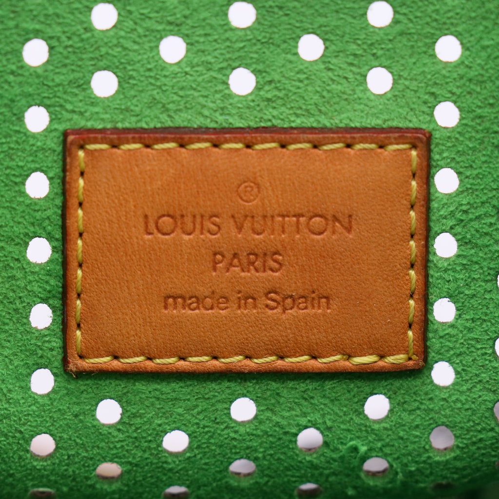 Louis Vuitton Limited Musette Handbag Perforated Monogram Canvas Twins B23852