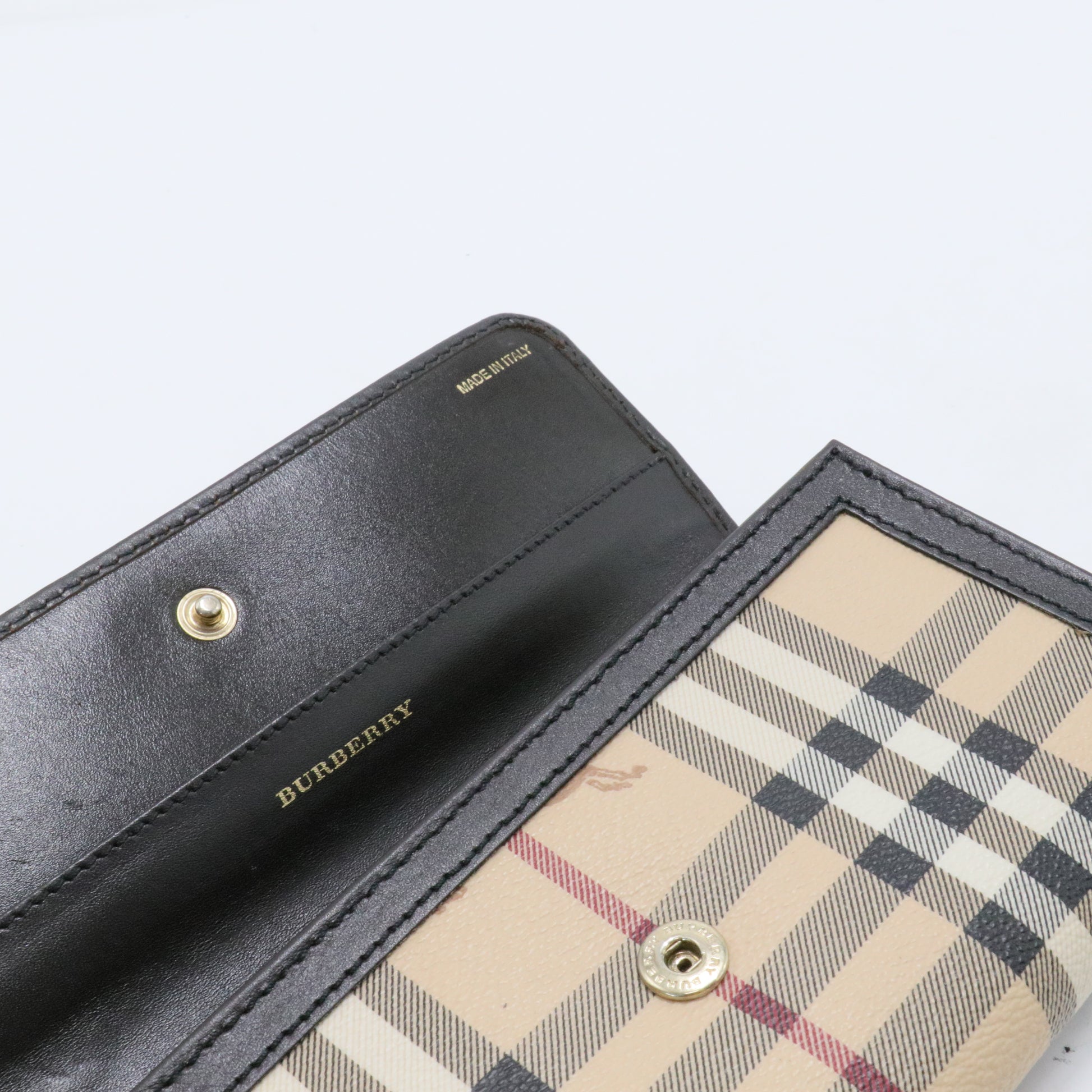 Haymarket Check Molly Continental Wallet Chocolate
