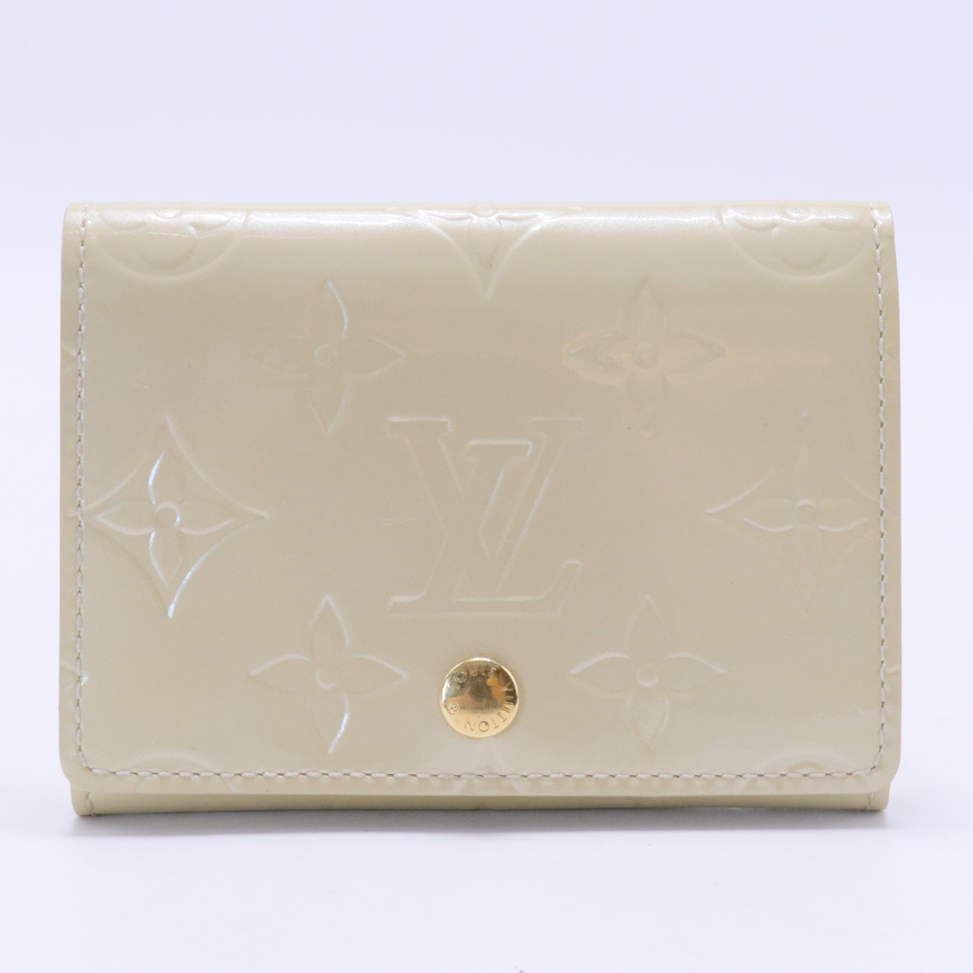 Vernis Patent Leather Card Case