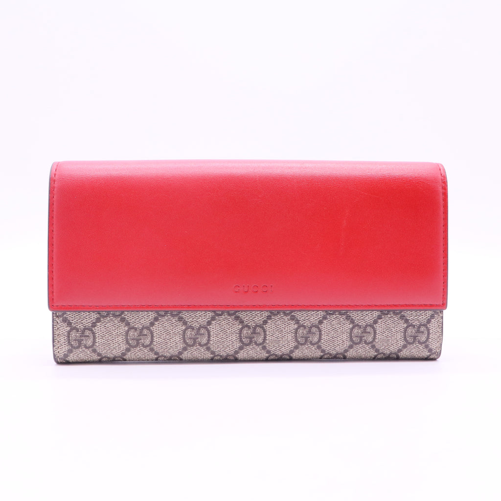 GG Supreme Continental Wallet