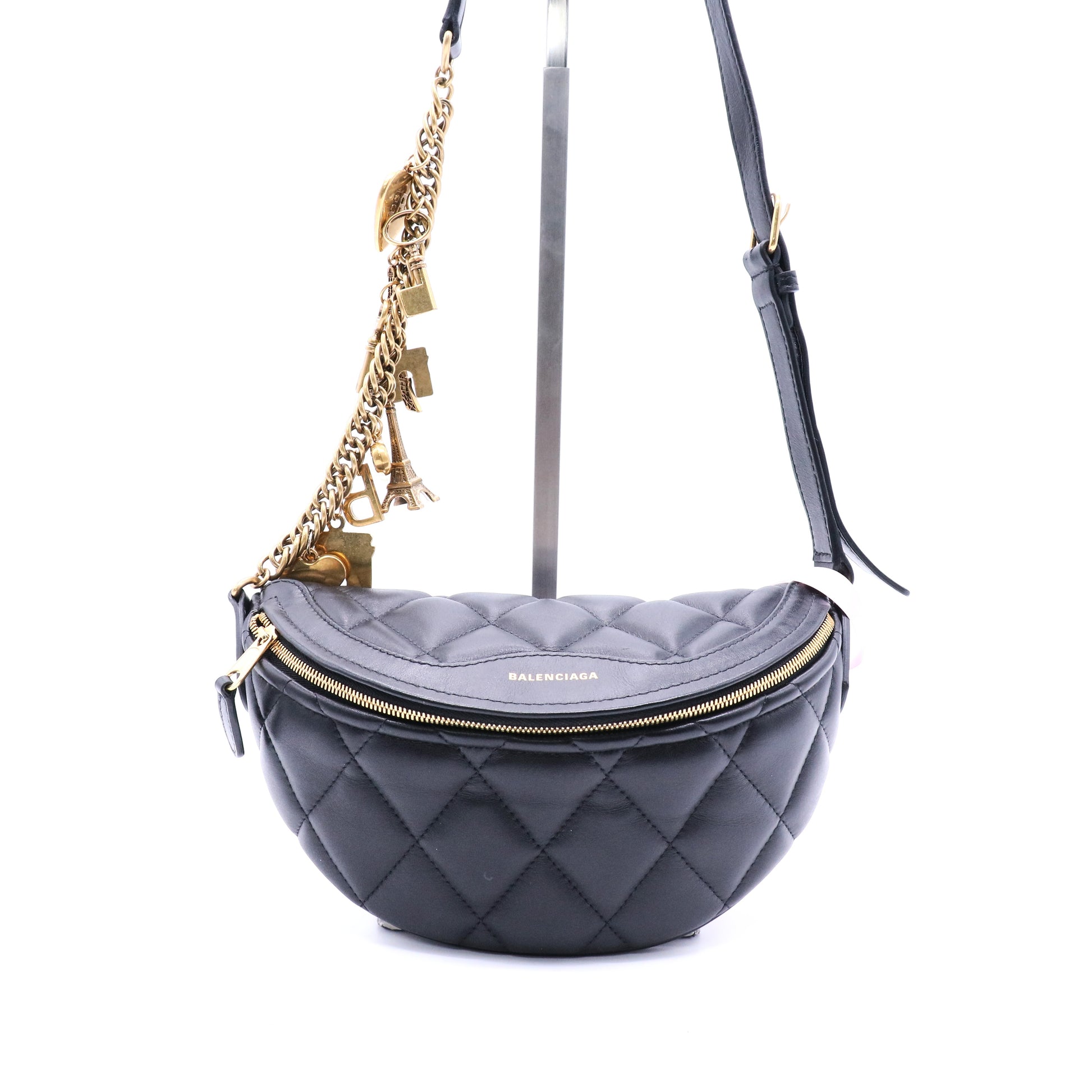 Souvenir Belt Bag Quilted Leather XXS twins