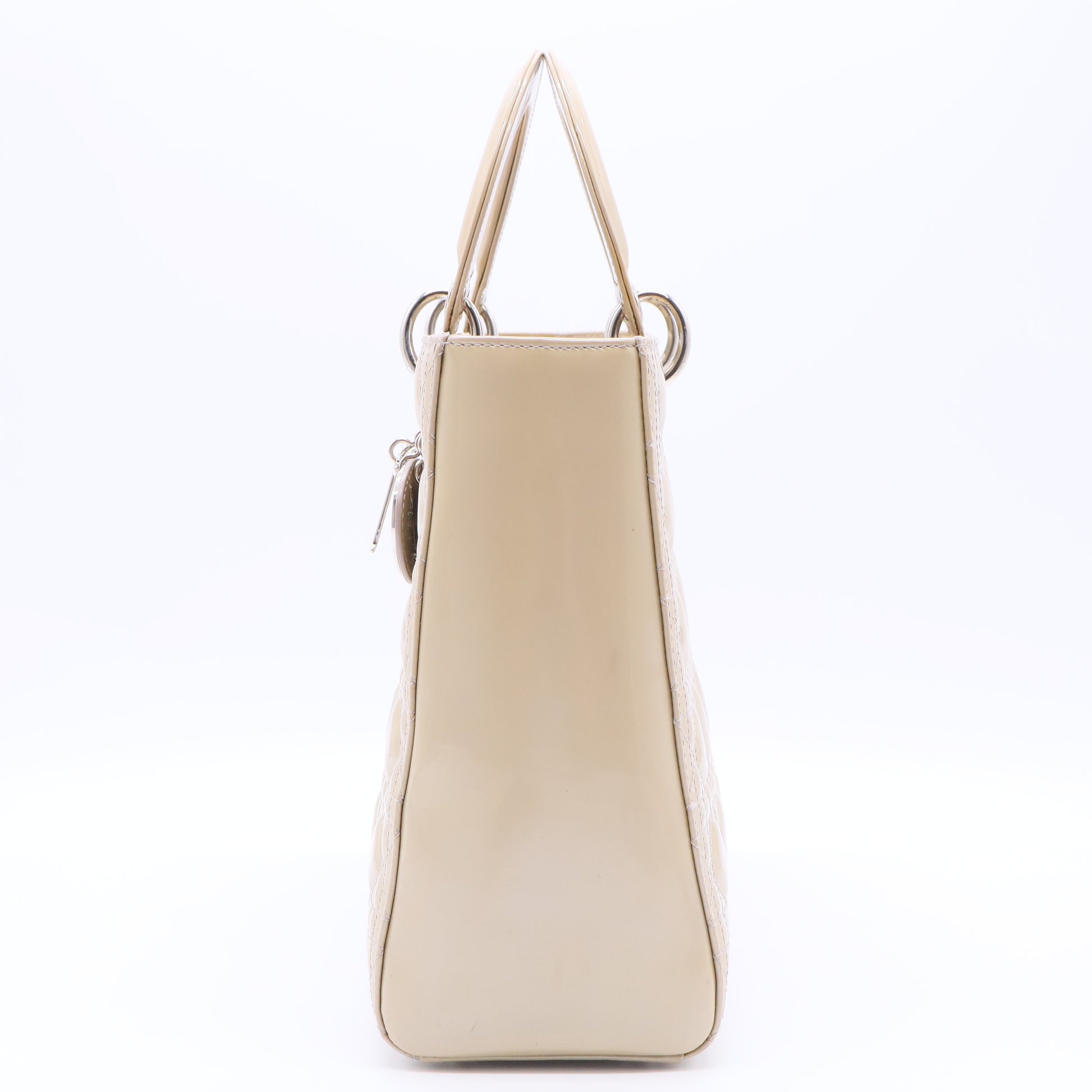 Patent Leather Lady Dior Large