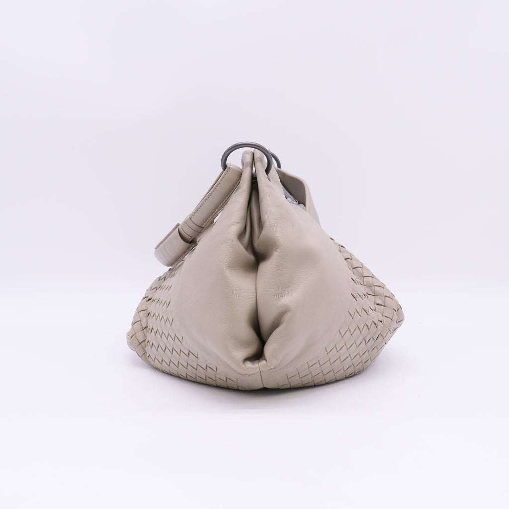 Aquilone Fortune Cookie Hobo Intrecciato Nappa Small Twins B23939