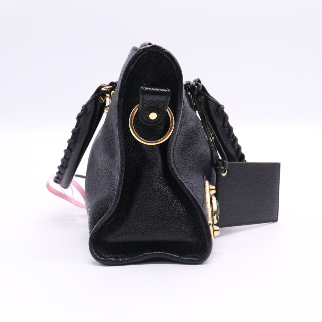 Classic Metallic Edge City Shoulder Bag twins LDJ2730