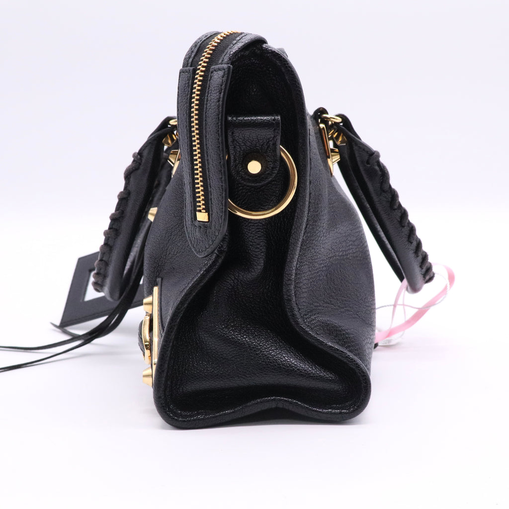 Classic Metallic Edge City Shoulder Bag twins LDJ2730