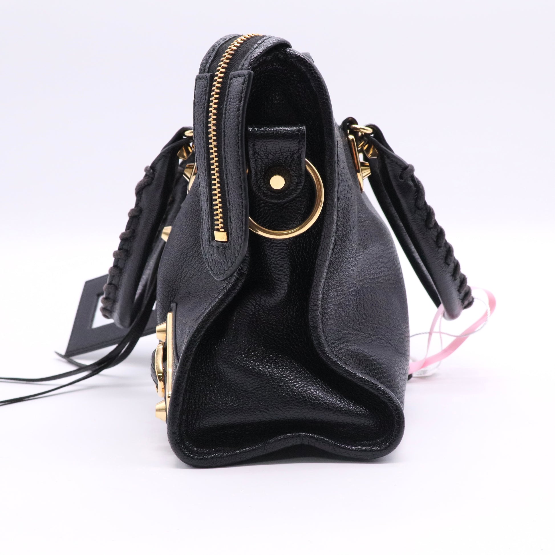 Classic Metallic Edge City Shoulder Bag twins LDJ2730