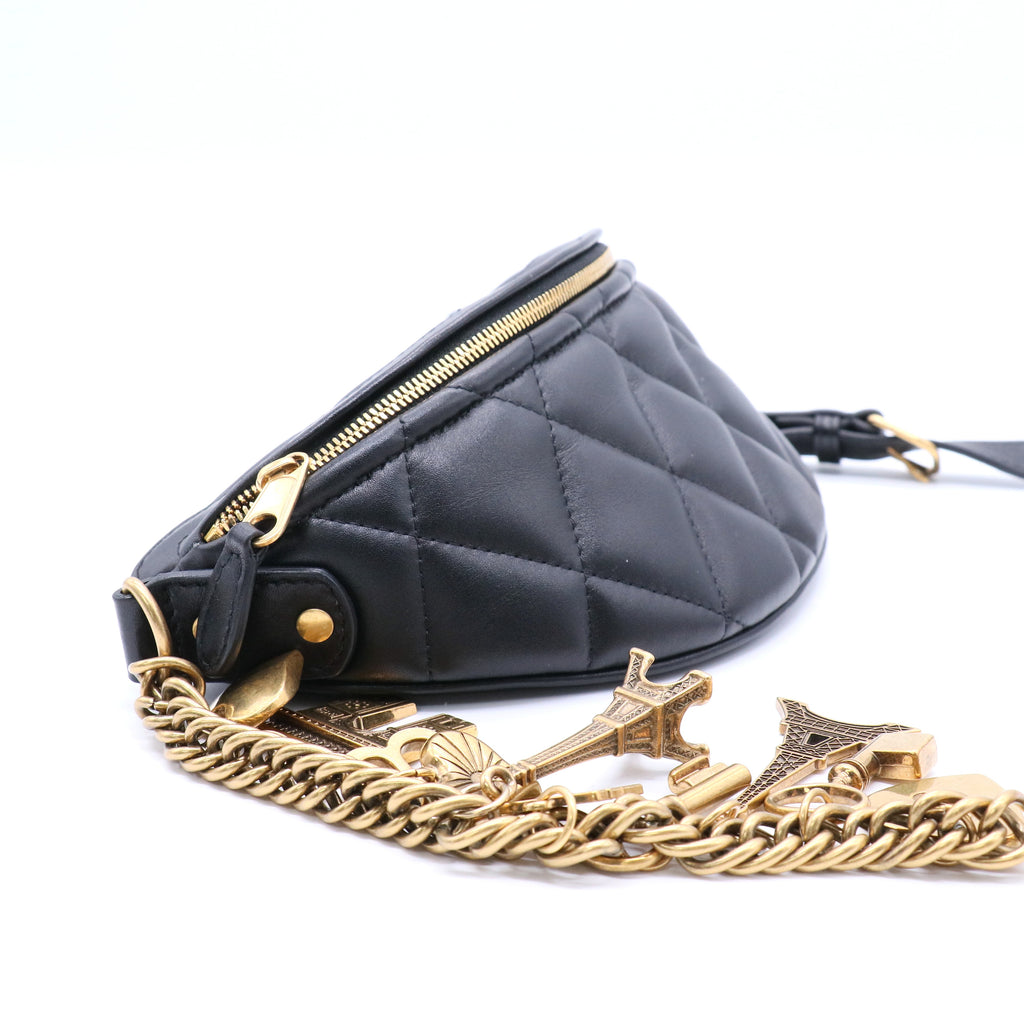 Souvenir Belt Bag Quilted Leather XXS twins