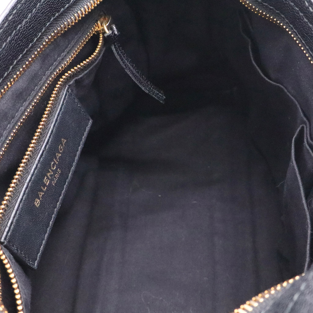 Classic Metallic Edge City Shoulder Bag twins LDJ2730