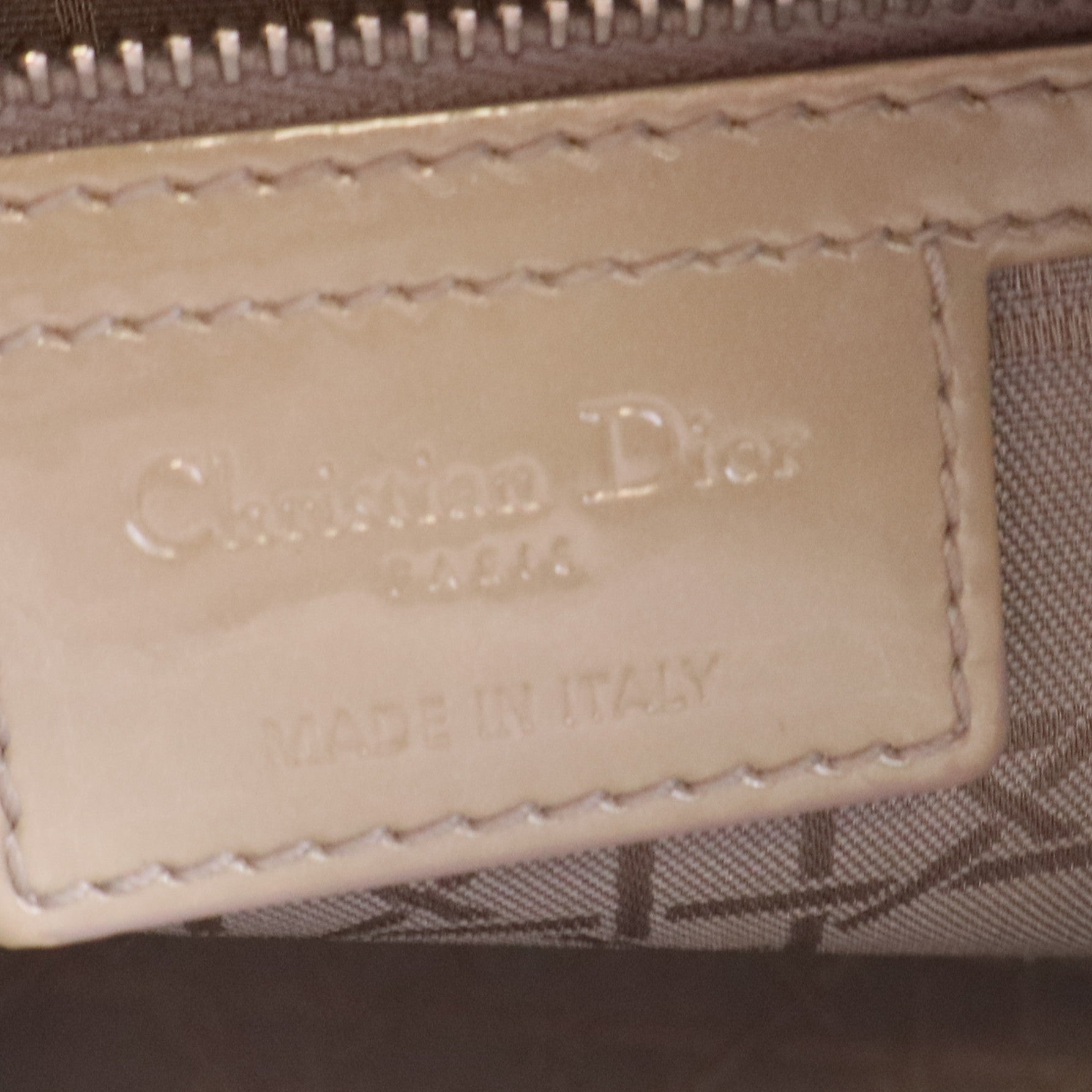 Patent Leather Lady Dior Large