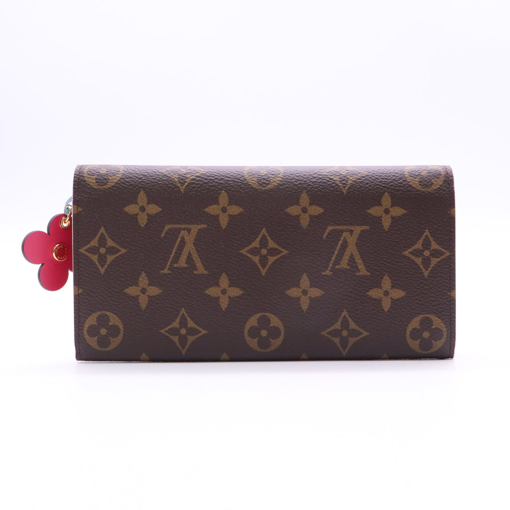 Emilie Wallet Limited Edition Blooming Flowers Monogram Canvas Twins LDJ3534