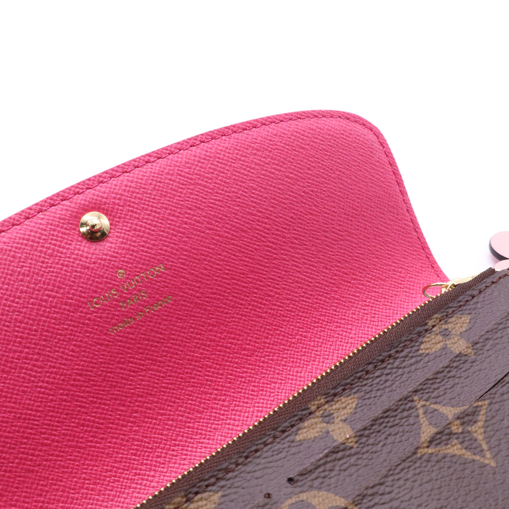 Emilie Wallet Limited Edition Blooming Flowers Monogram Canvas Twins LDJ3534