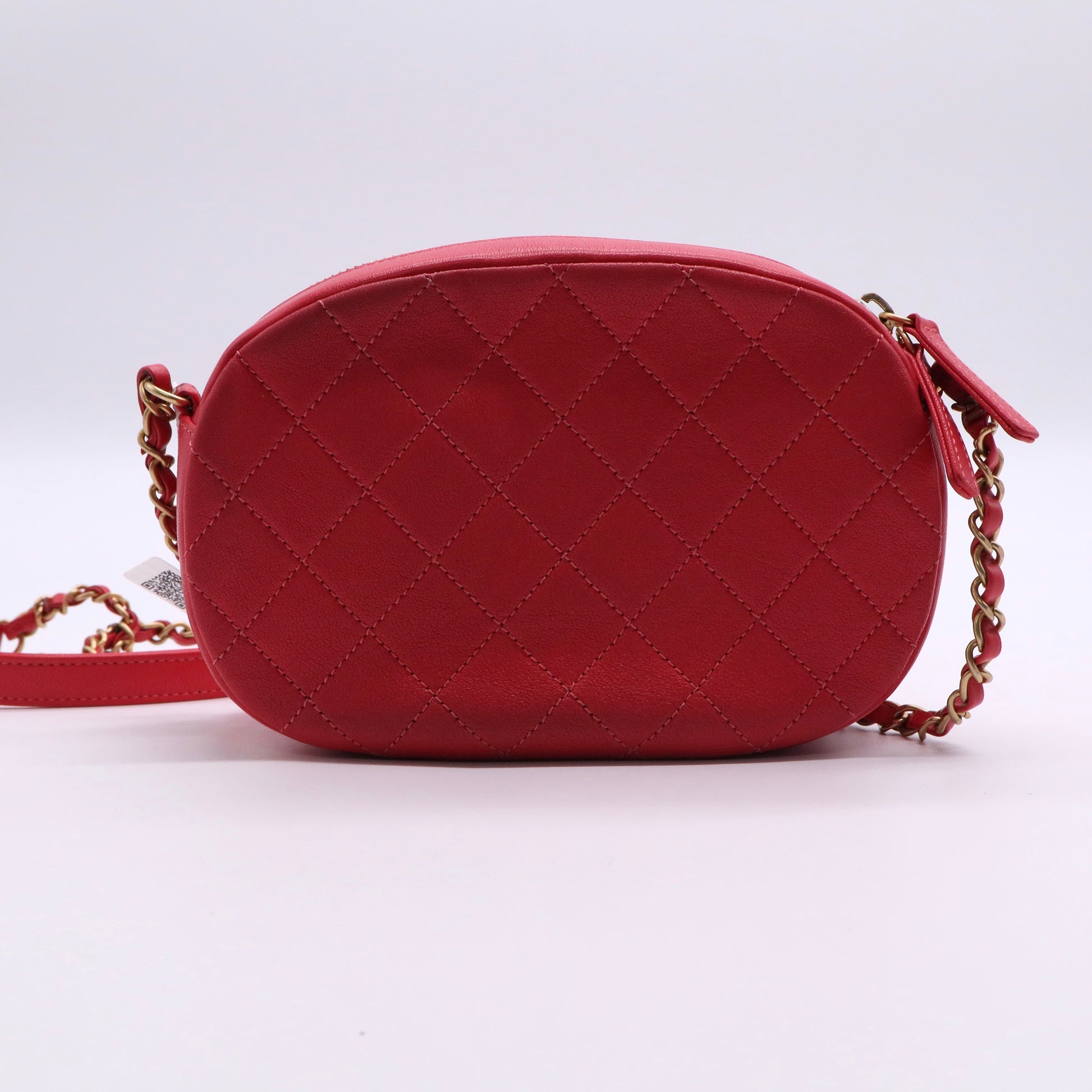 Coco Midnight Camera Case Quilted Lambskin Small twins LDJ2734