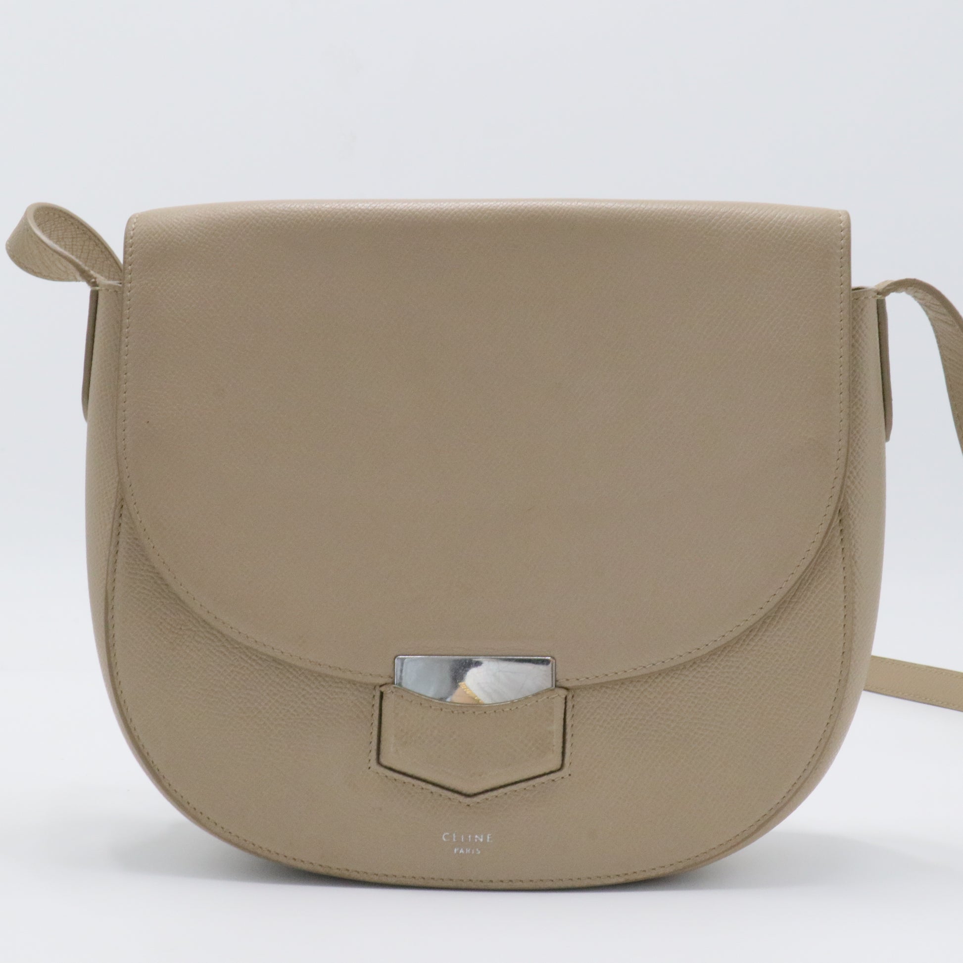Trotteur Crossbody Bag Grainy Leather Medium