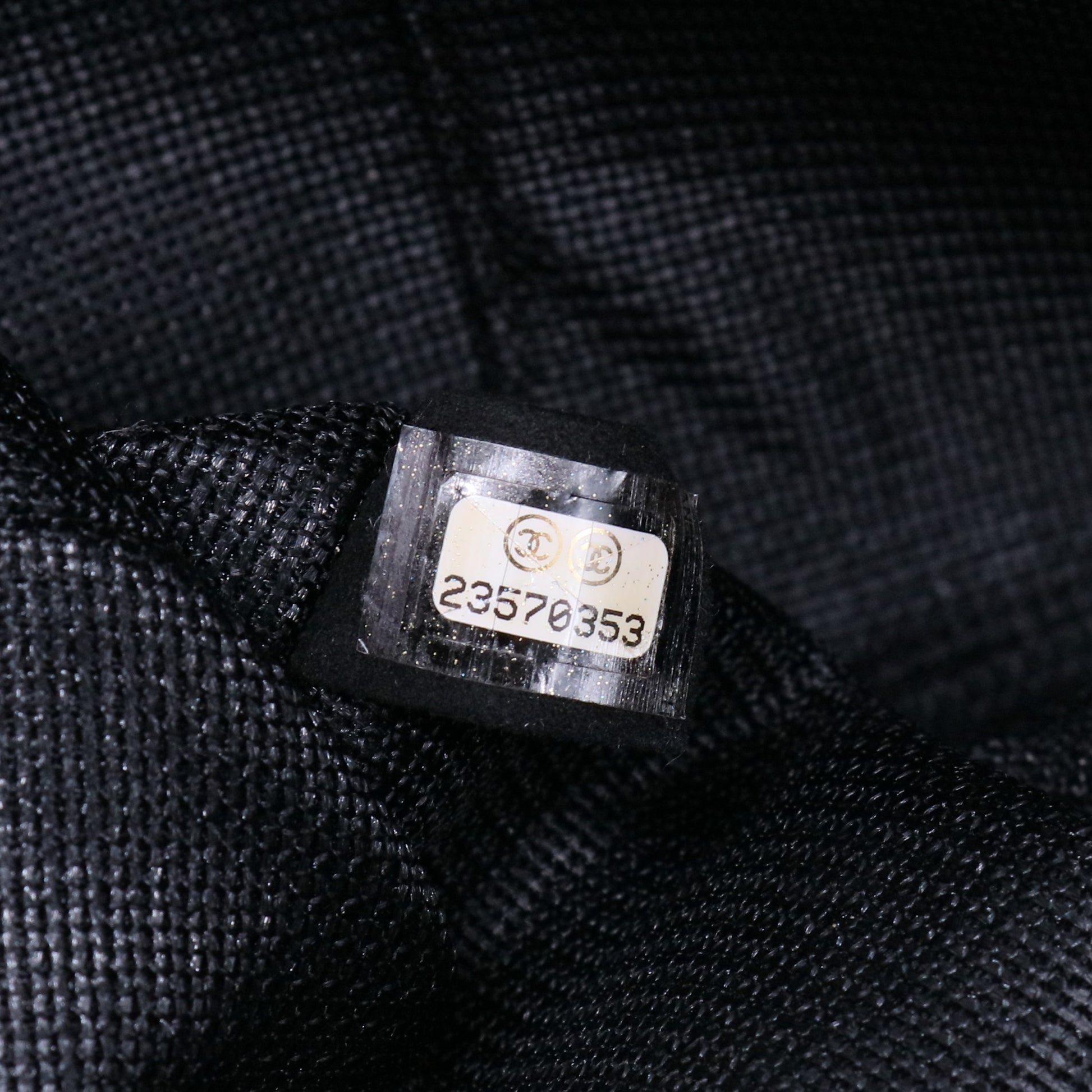 Chanel Calfskin Quilted XXL Travel Flap Bag Black twins