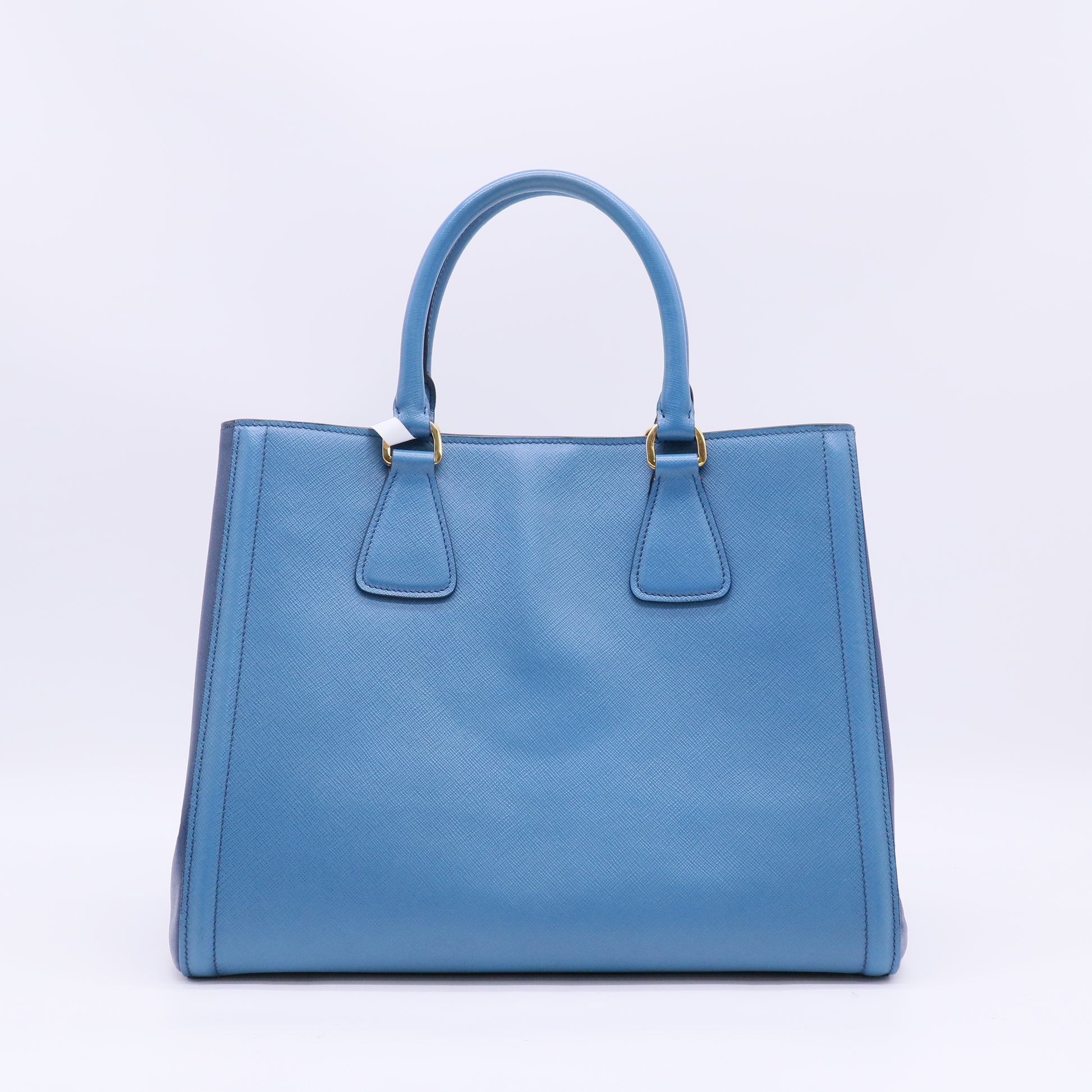 Saffiano Lux Leather Parabole Shopping Tote Bag B23860