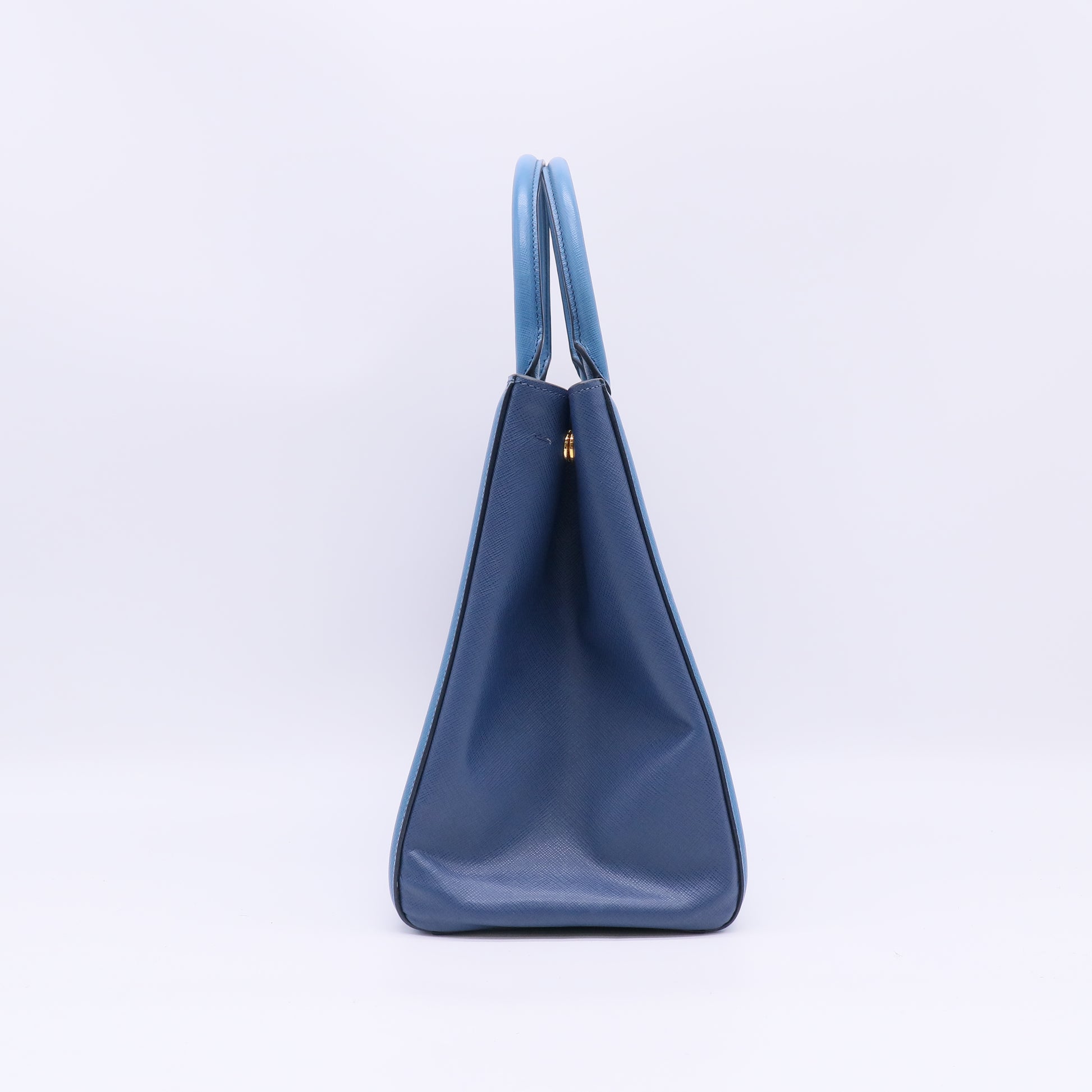 Saffiano Lux Leather Parabole Shopping Tote Bag B23860