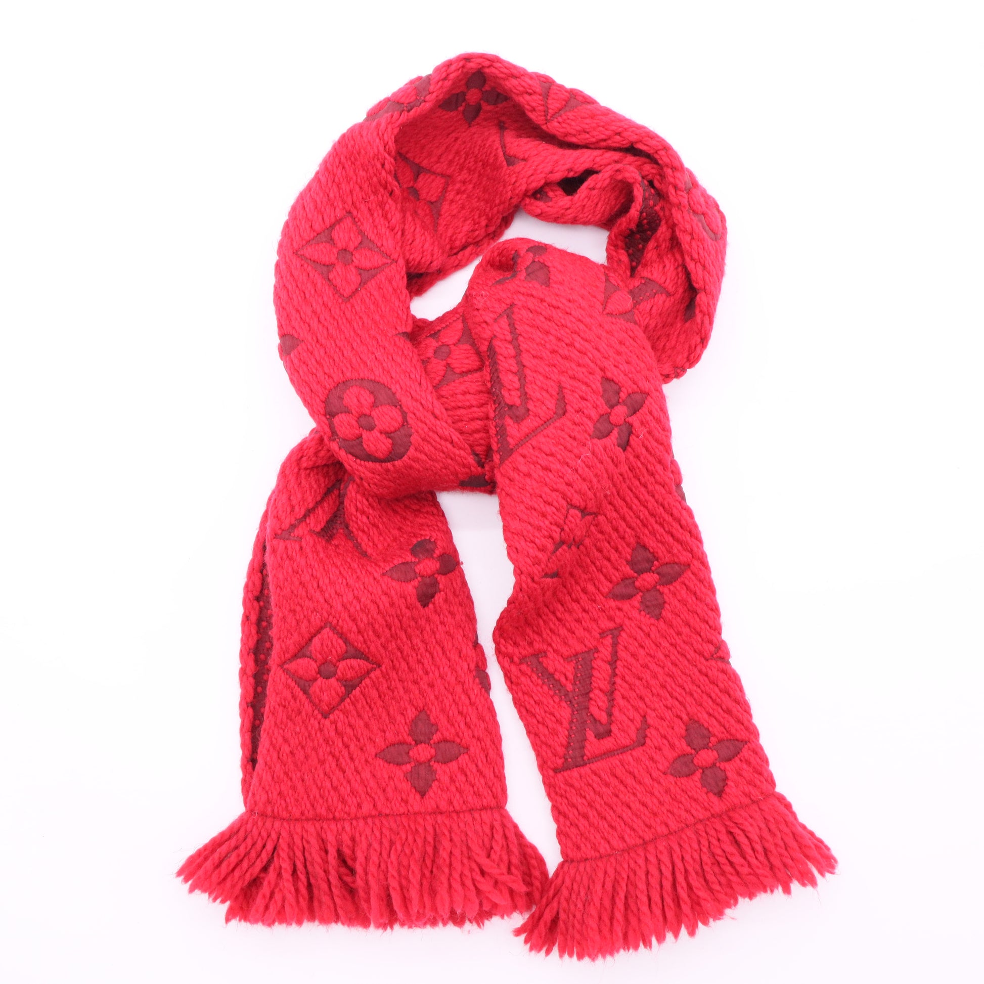 Logomania Scarf Wool Blend Twins