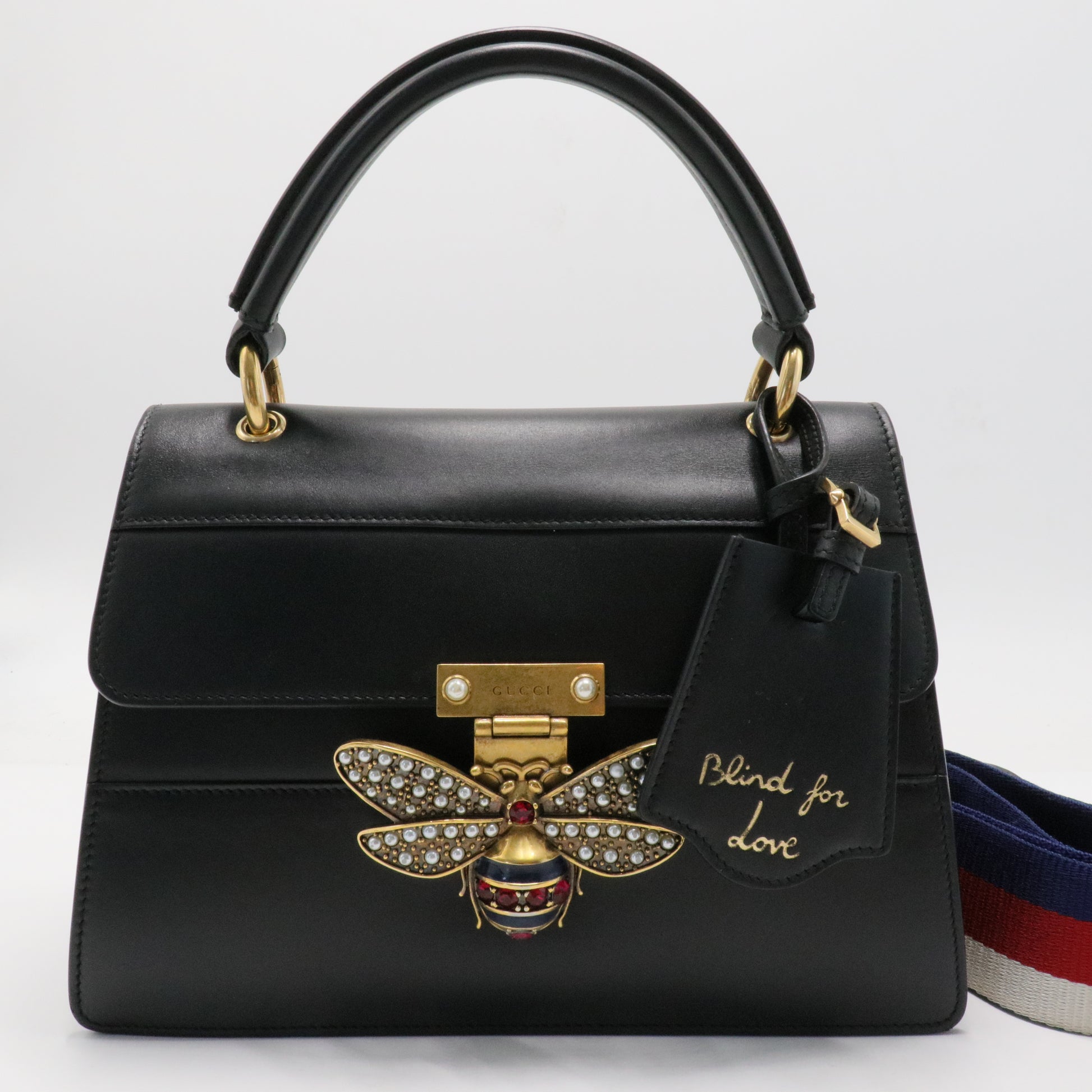 Queen Margaret Top Handle Bag Leather Small