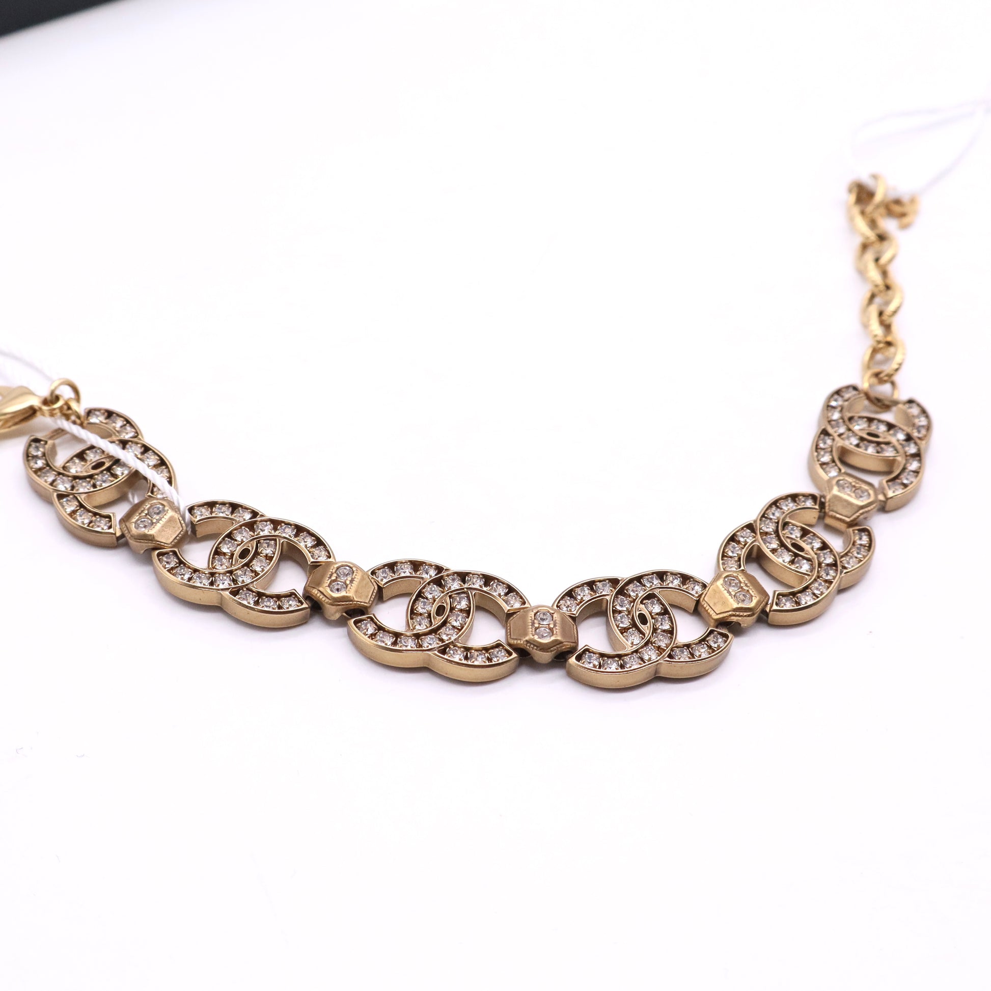 Strass CC Link Bracelet Twins LDJ2741