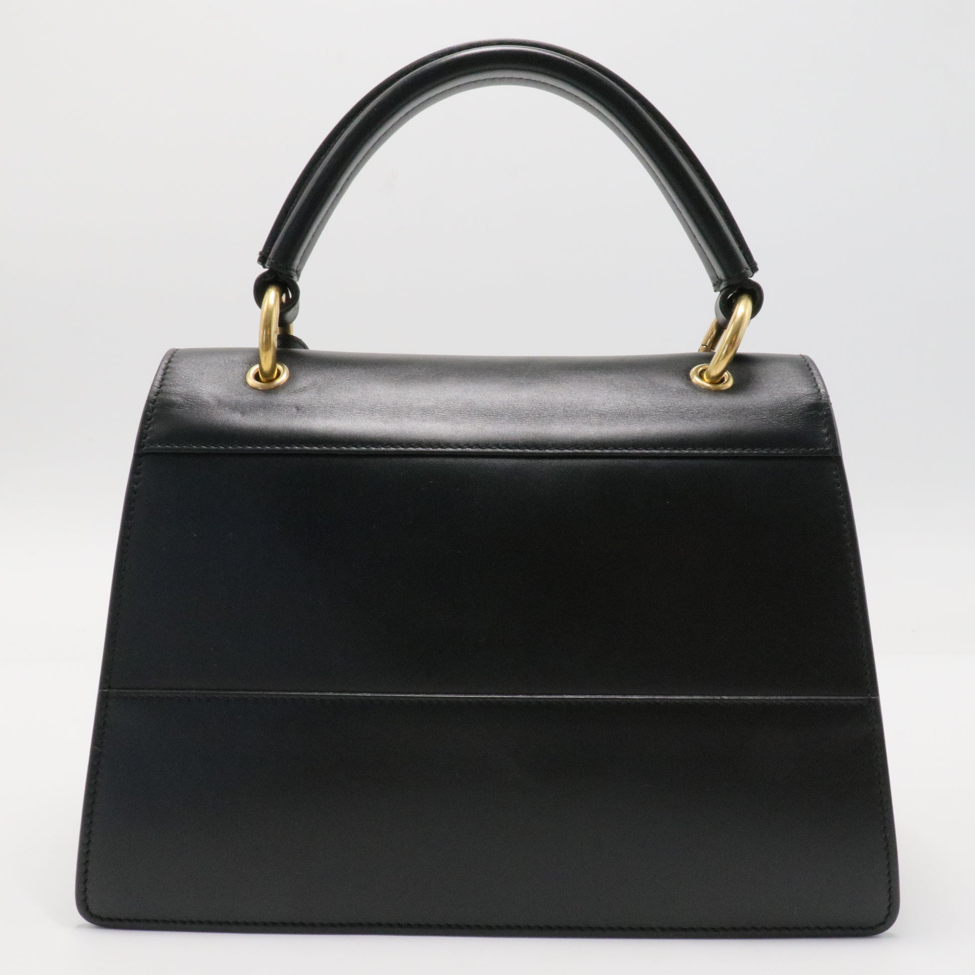 Queen Margaret Top Handle Bag Leather Small