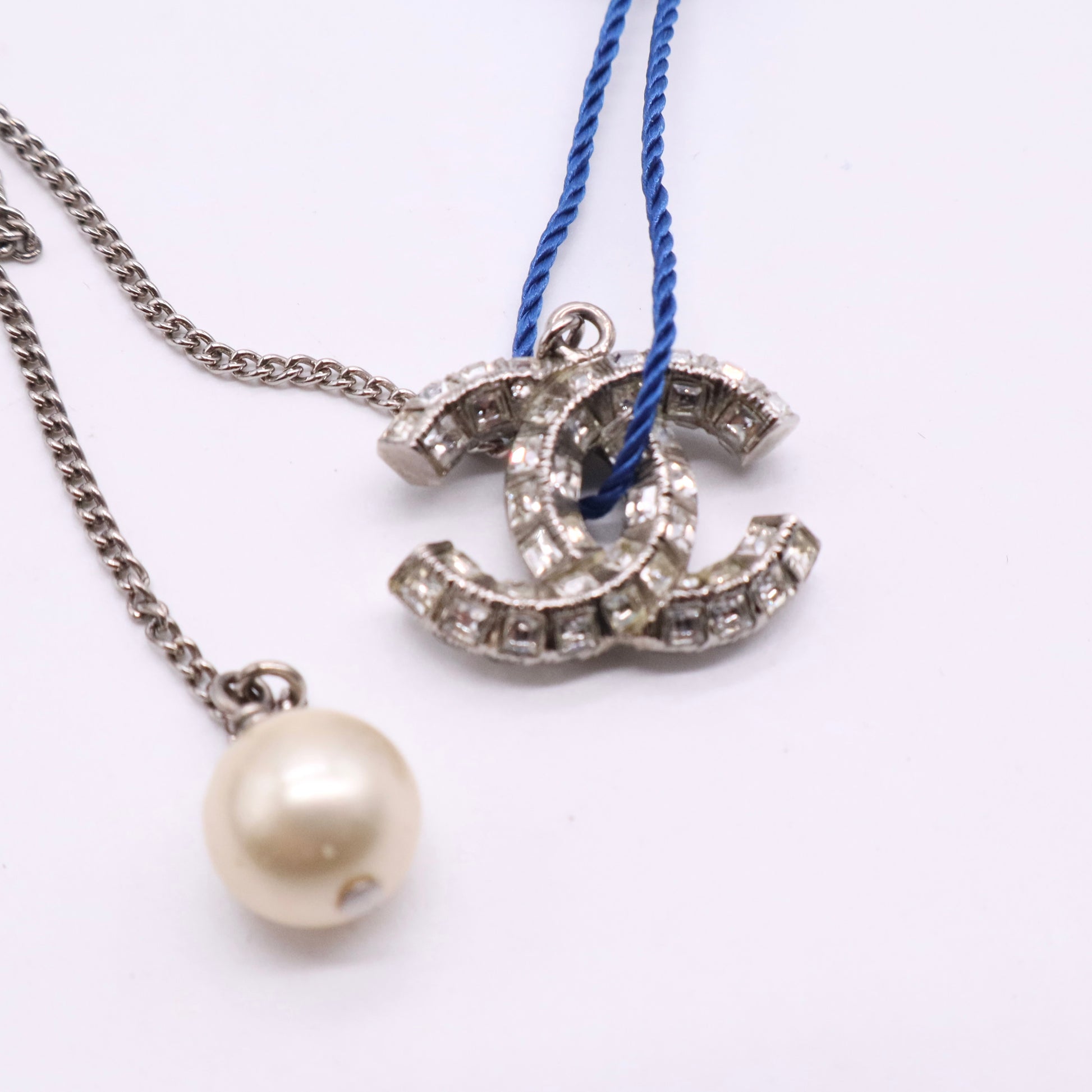 Cocomark CC Pearl Pendant Necklace Twins LDJ 2736