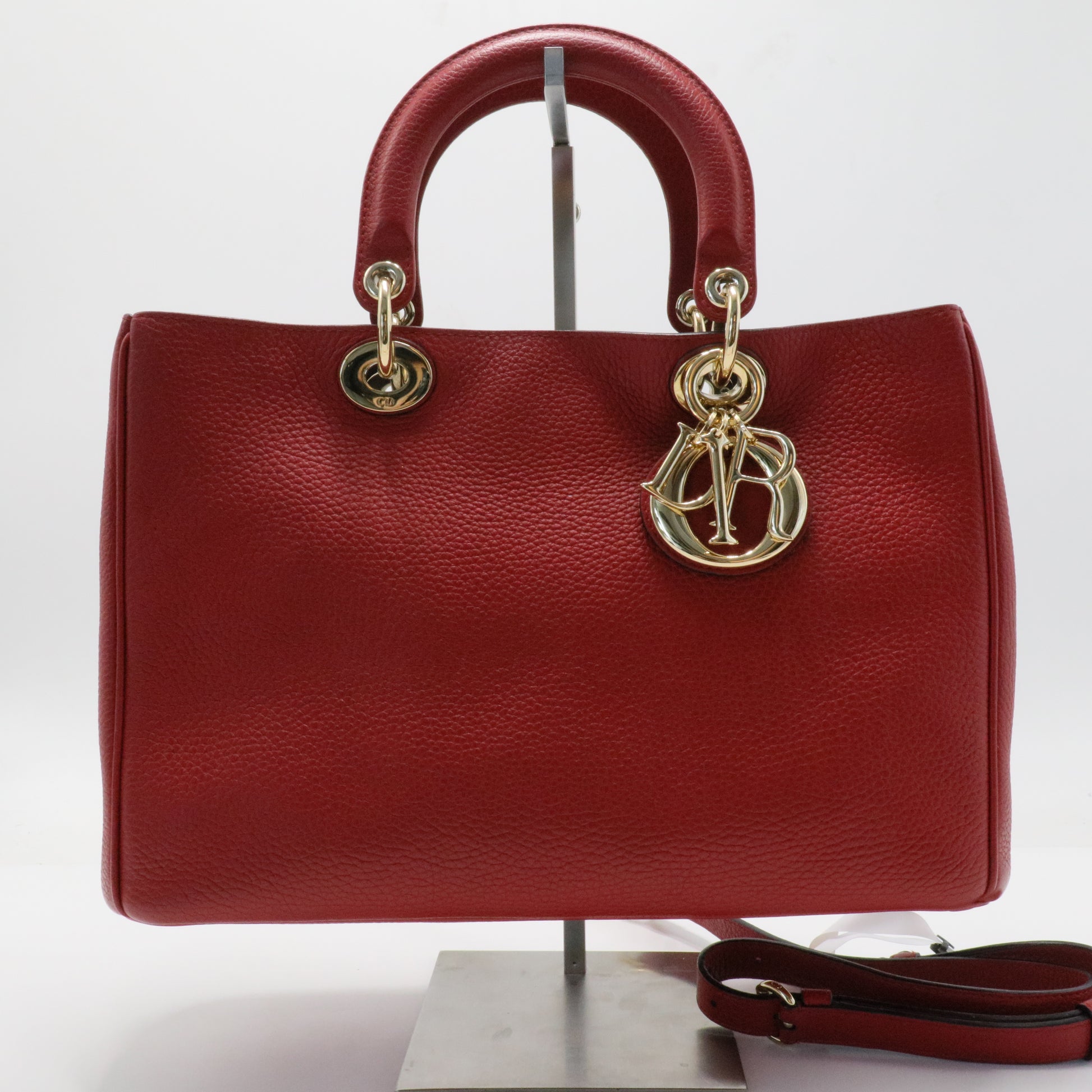 Diorissimo Tote Pebbled Leather Medium