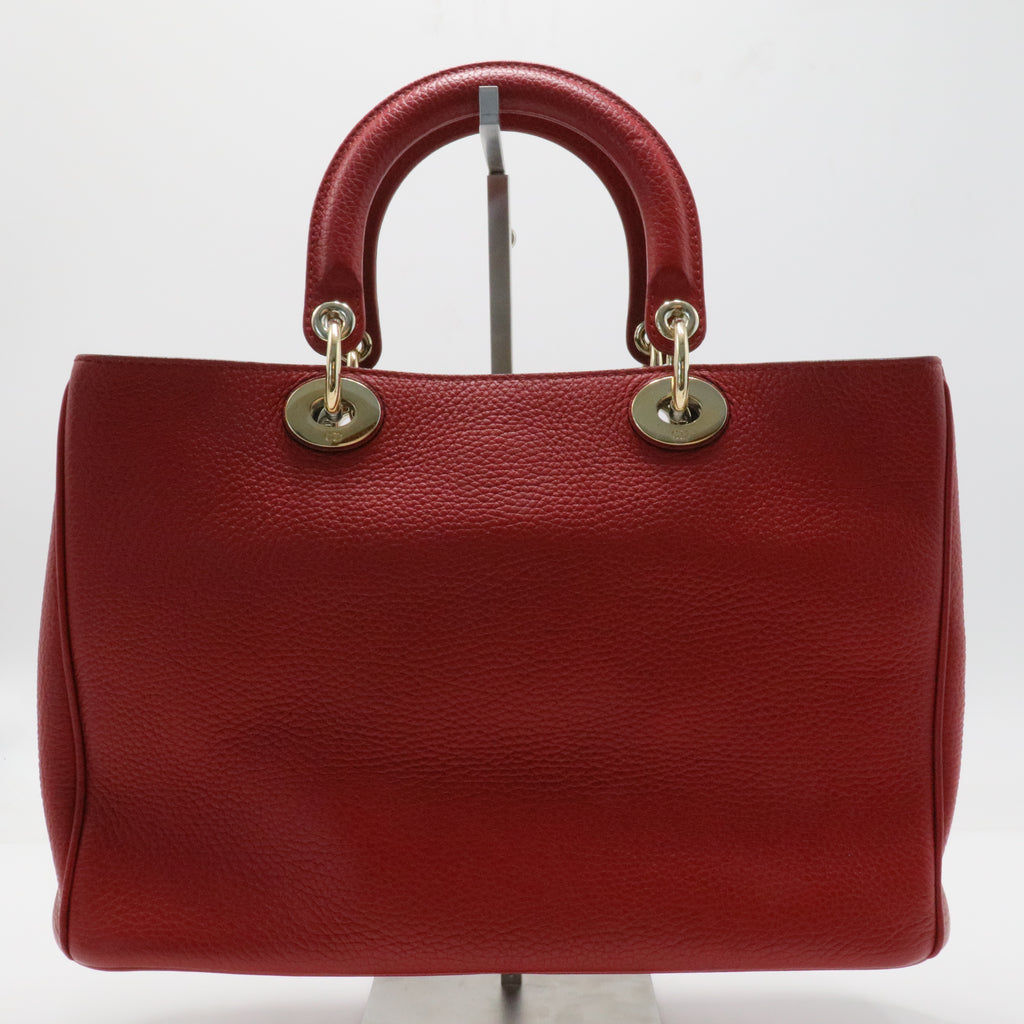 Diorissimo Tote Pebbled Leather Medium