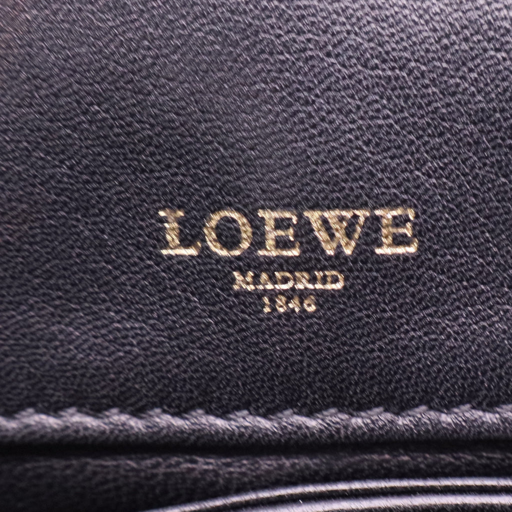 LoeweLizard-Trimmed Granada Bag