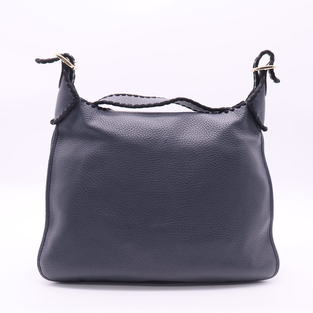 LoeweLizard-Trimmed Granada Bag