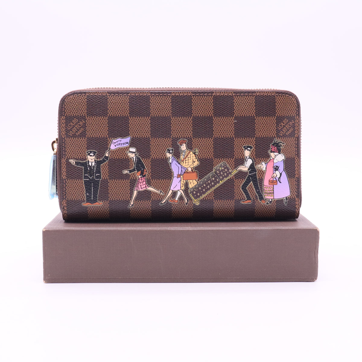 Zippy Wallet Limited Edition Monogram Canvas Twins