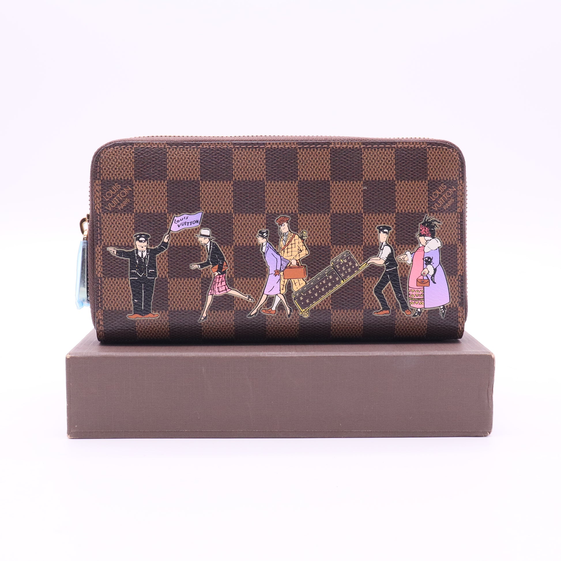 Zippy Wallet Limited Edition Monogram Canvas Twins