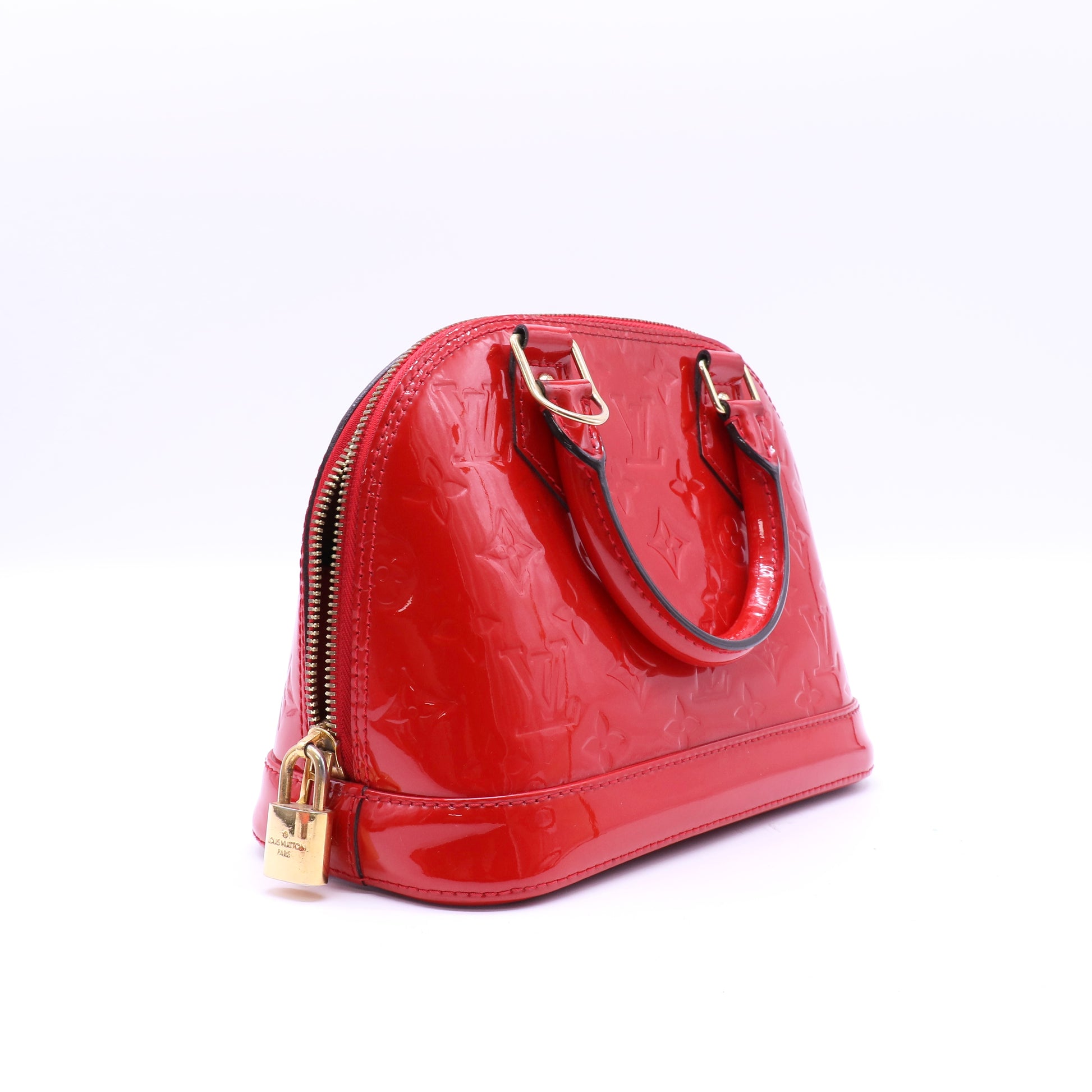 Louis Vuitton Vernis Alma BB Cherry twins LDJ4067