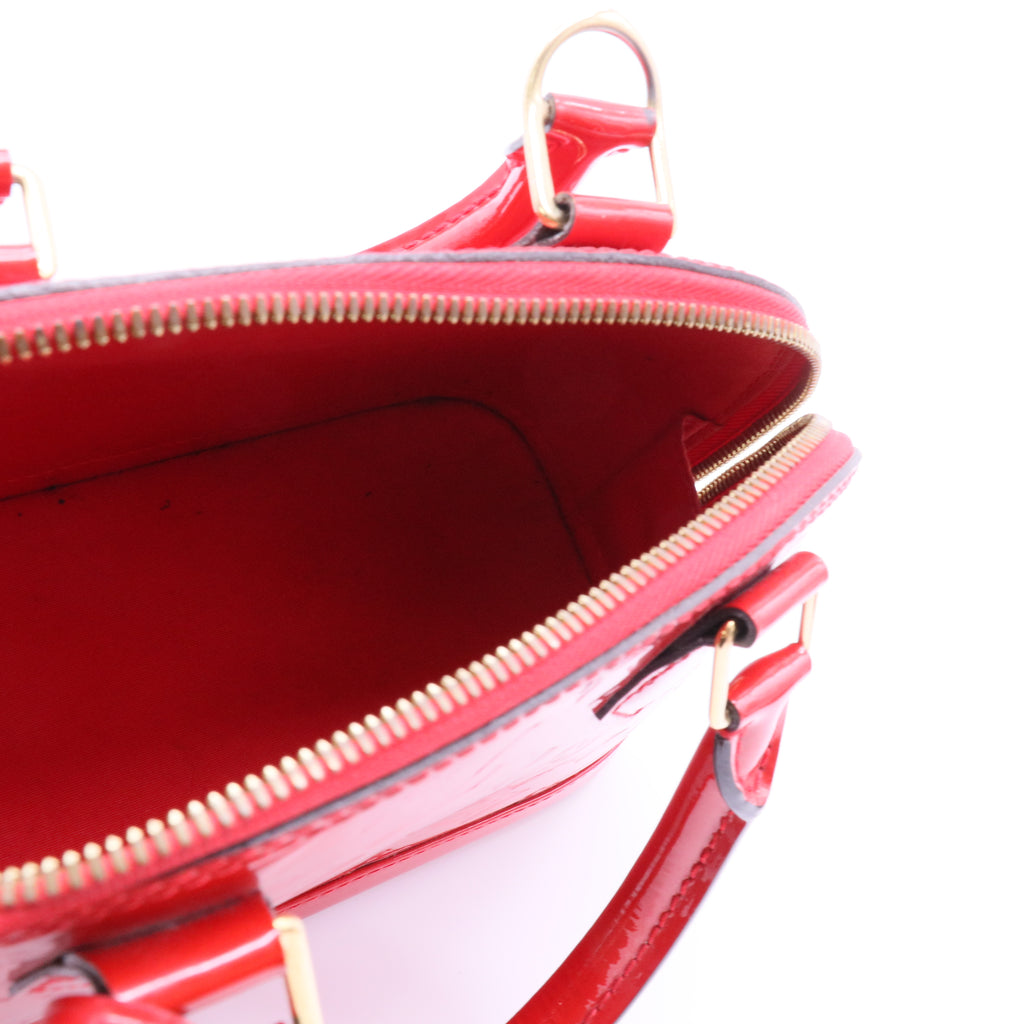 Louis Vuitton Vernis Alma BB Cherry twins LDJ4067