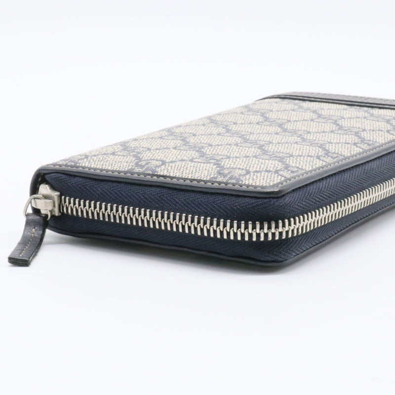 Zip Around Wallet GG Coated Canvas Long