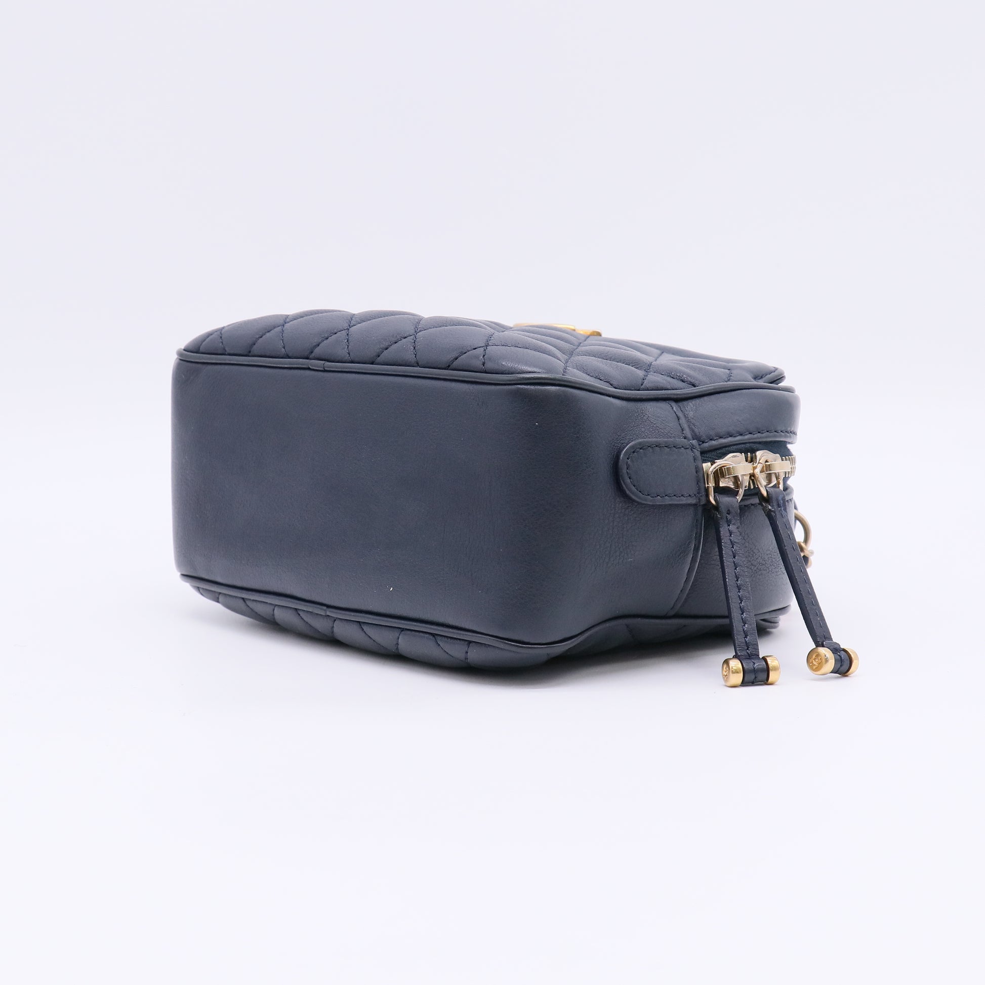 Chanel Calfskin Quilted CC Vanity Case Twins LDJ4941