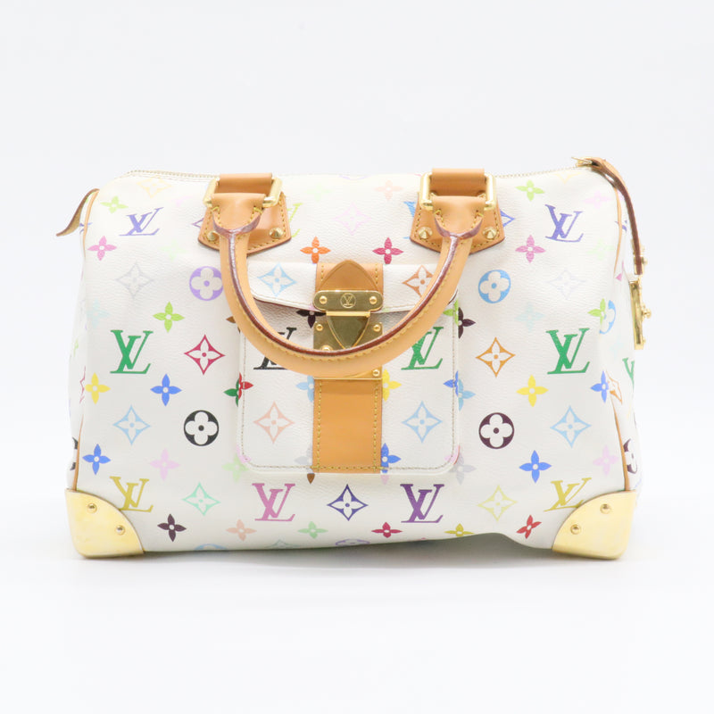 Speedy Handbag Monogram Multicolor 30