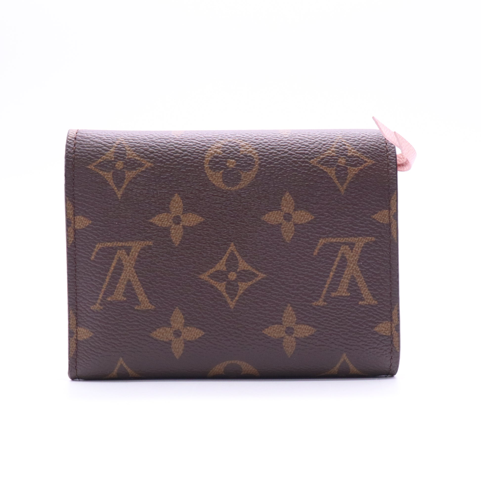 Louis Vuitton Monogram Victorine Wallet Rose Ballerine twins LDJ3536