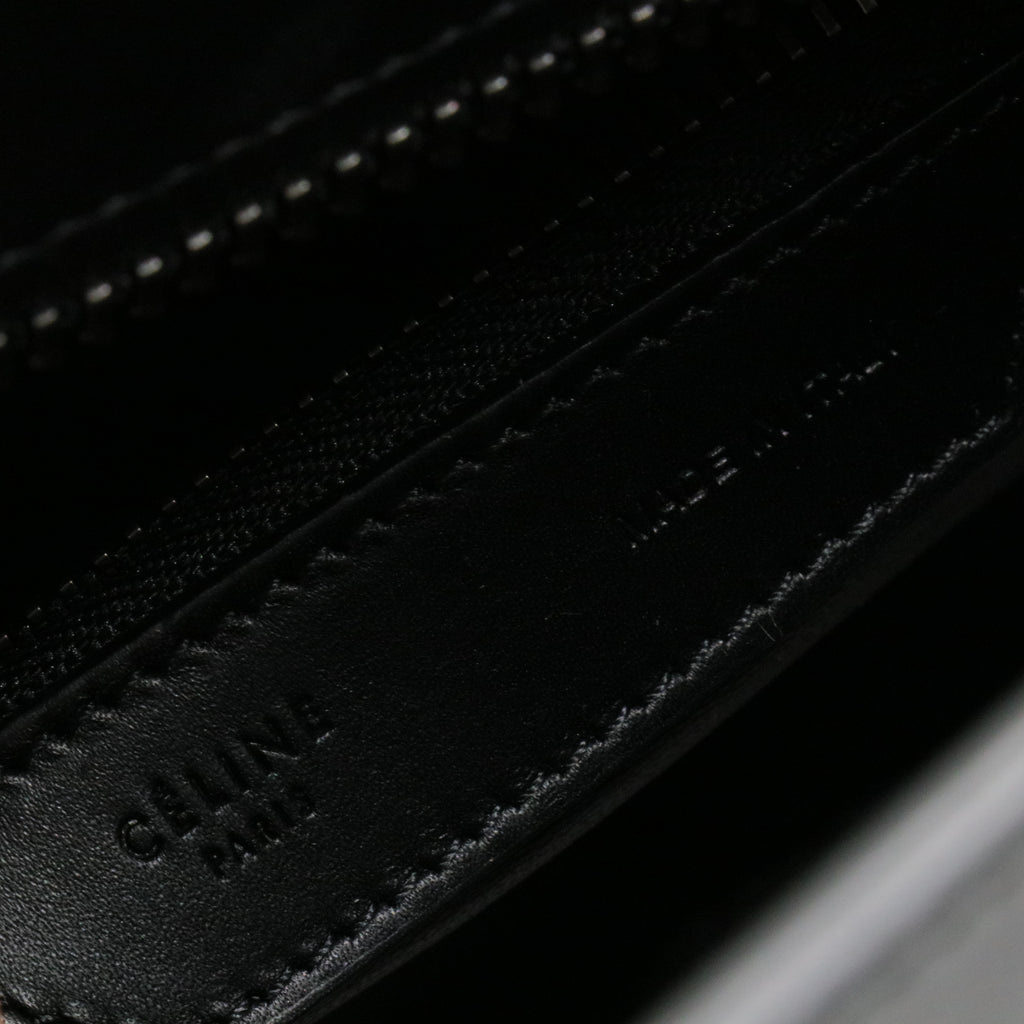 Tricolor Luggage Bag Leather Micro